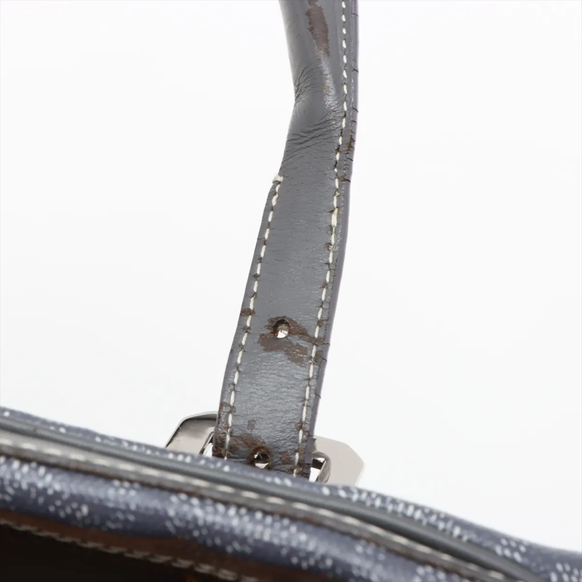 Ambassador MM PVC x Leather Business Bag Gray — view 15