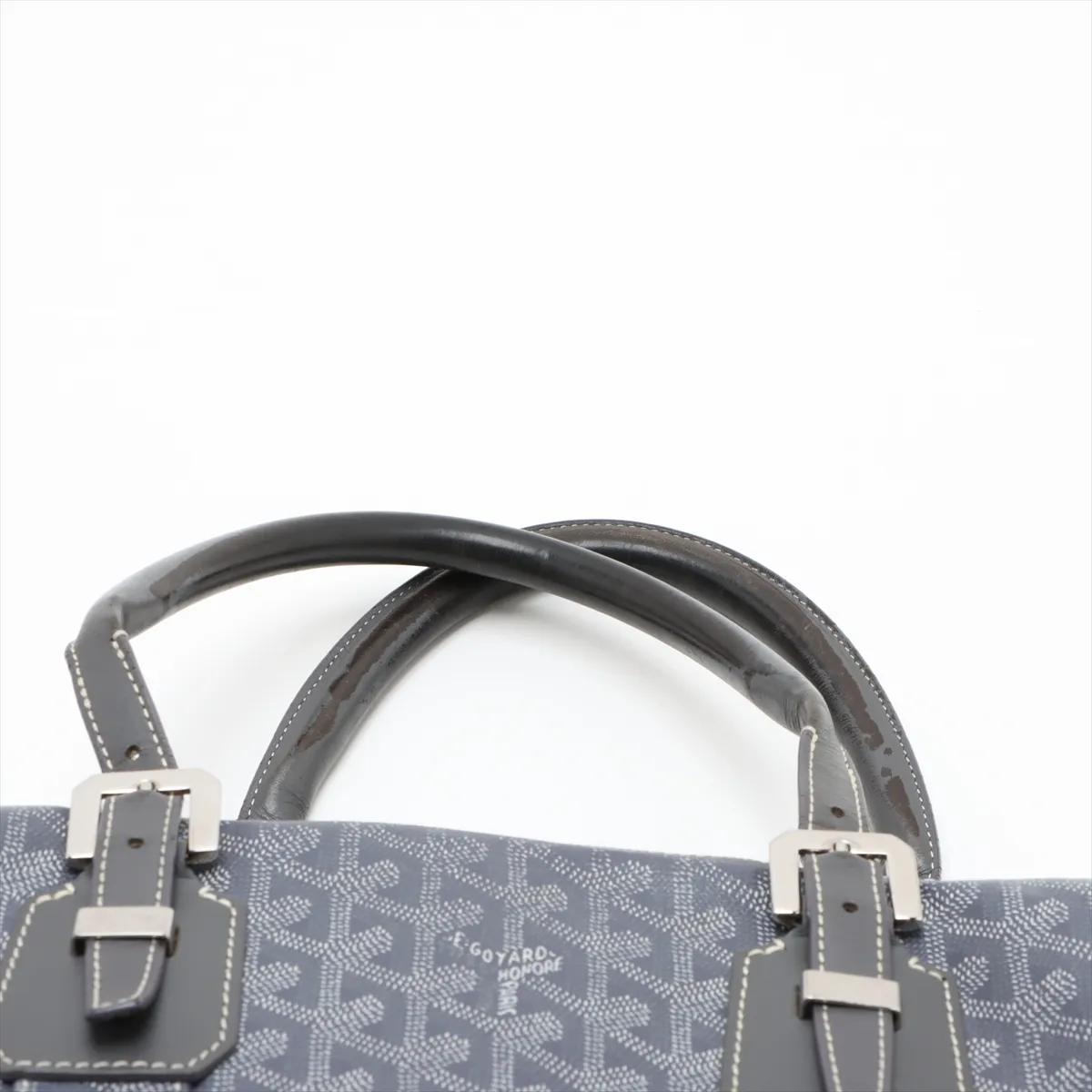 Ambassador MM PVC x Leather Business Bag Gray — view 6