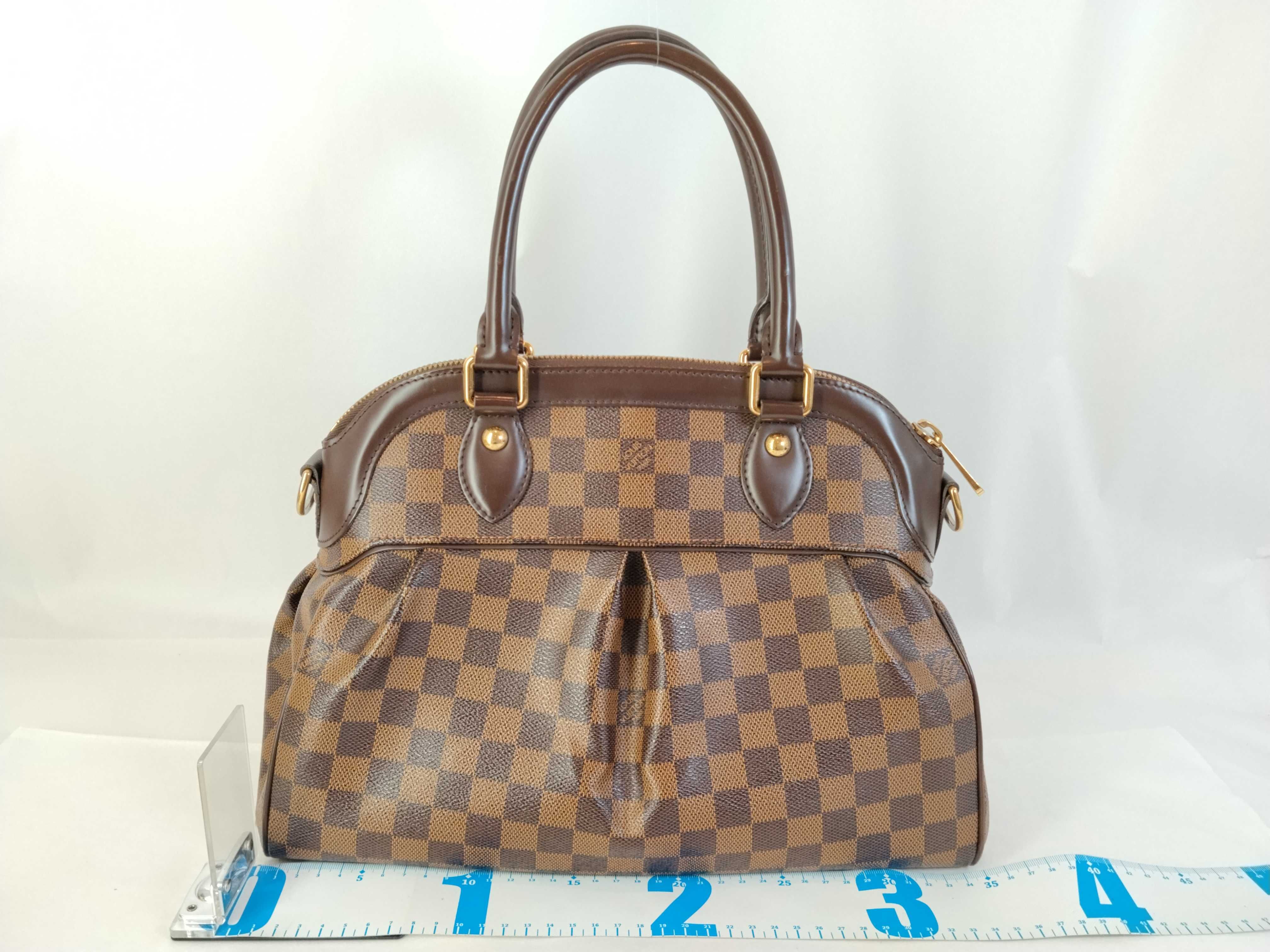 Damier Trevi PM N51997 TJ3173 Brown Handbag — view 2