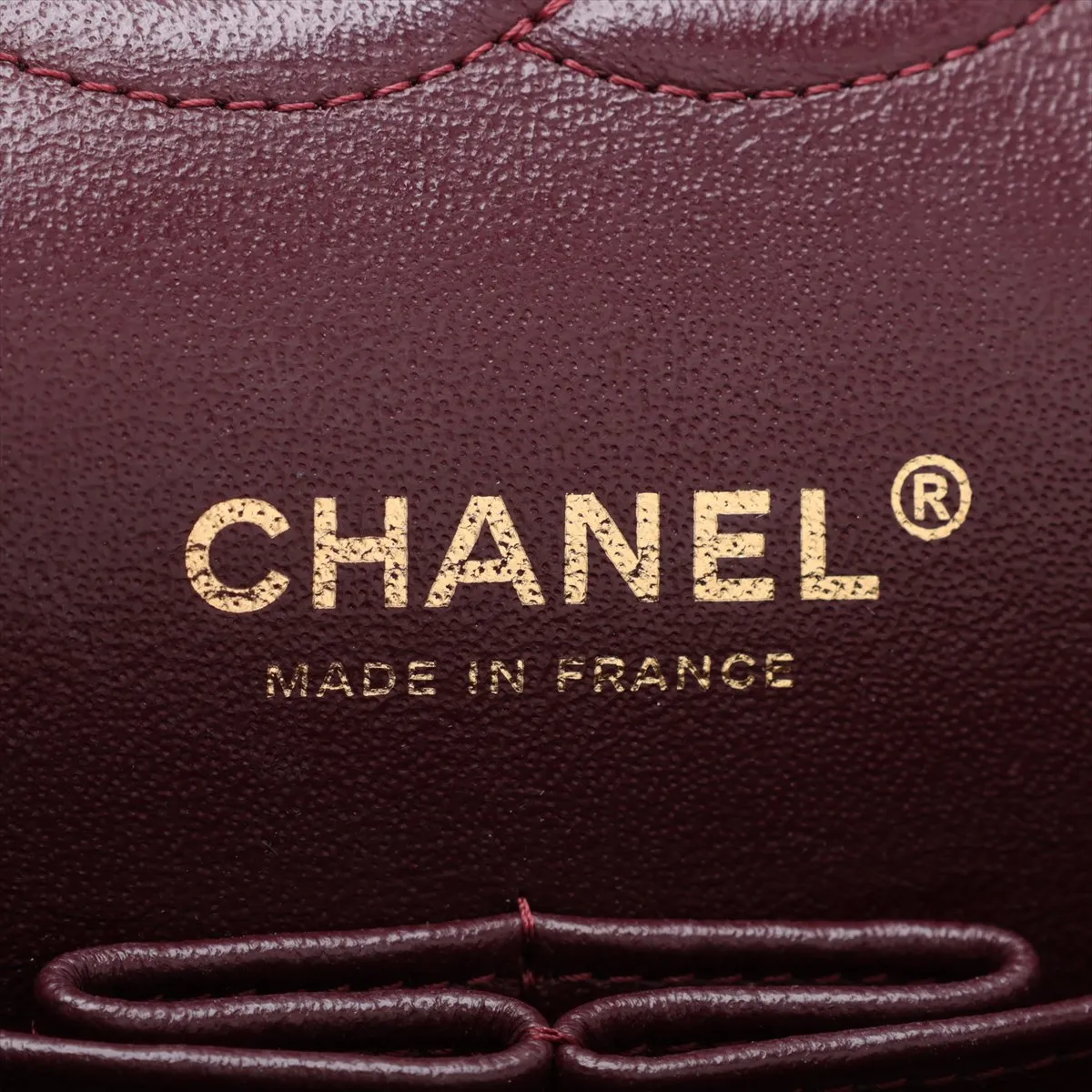 [Individually packaged] Chanel Matelassé 25 Lambskin Double Flap Double Chain Bag, Black with Gold Hardware, 25408168, Serial Number , A01112 — view 11