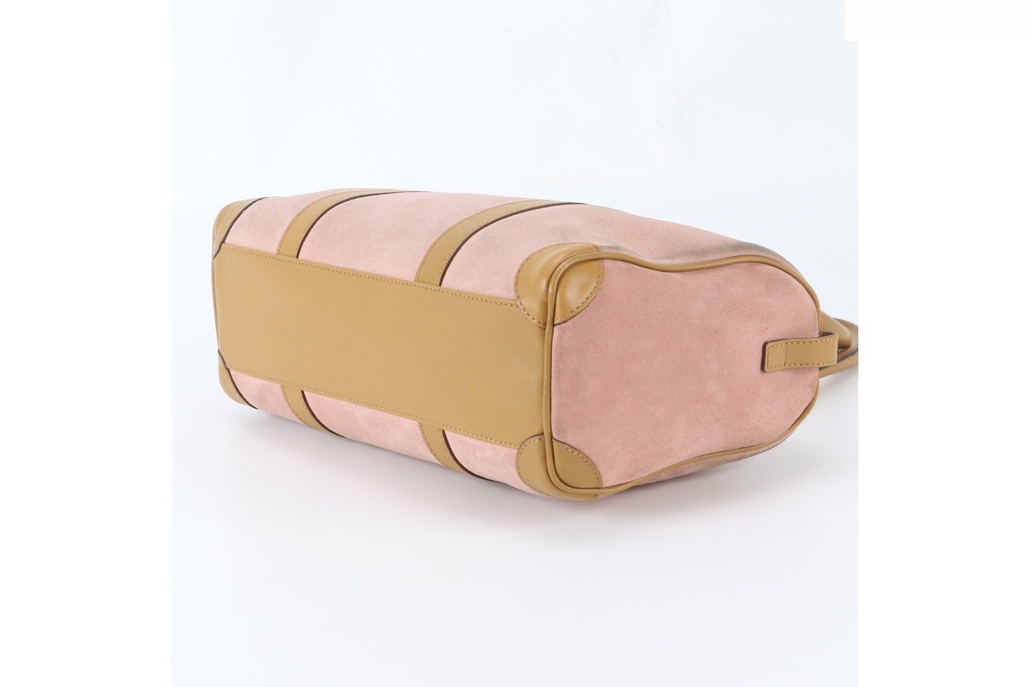 Leather handbag, mini Boston bag — view 4