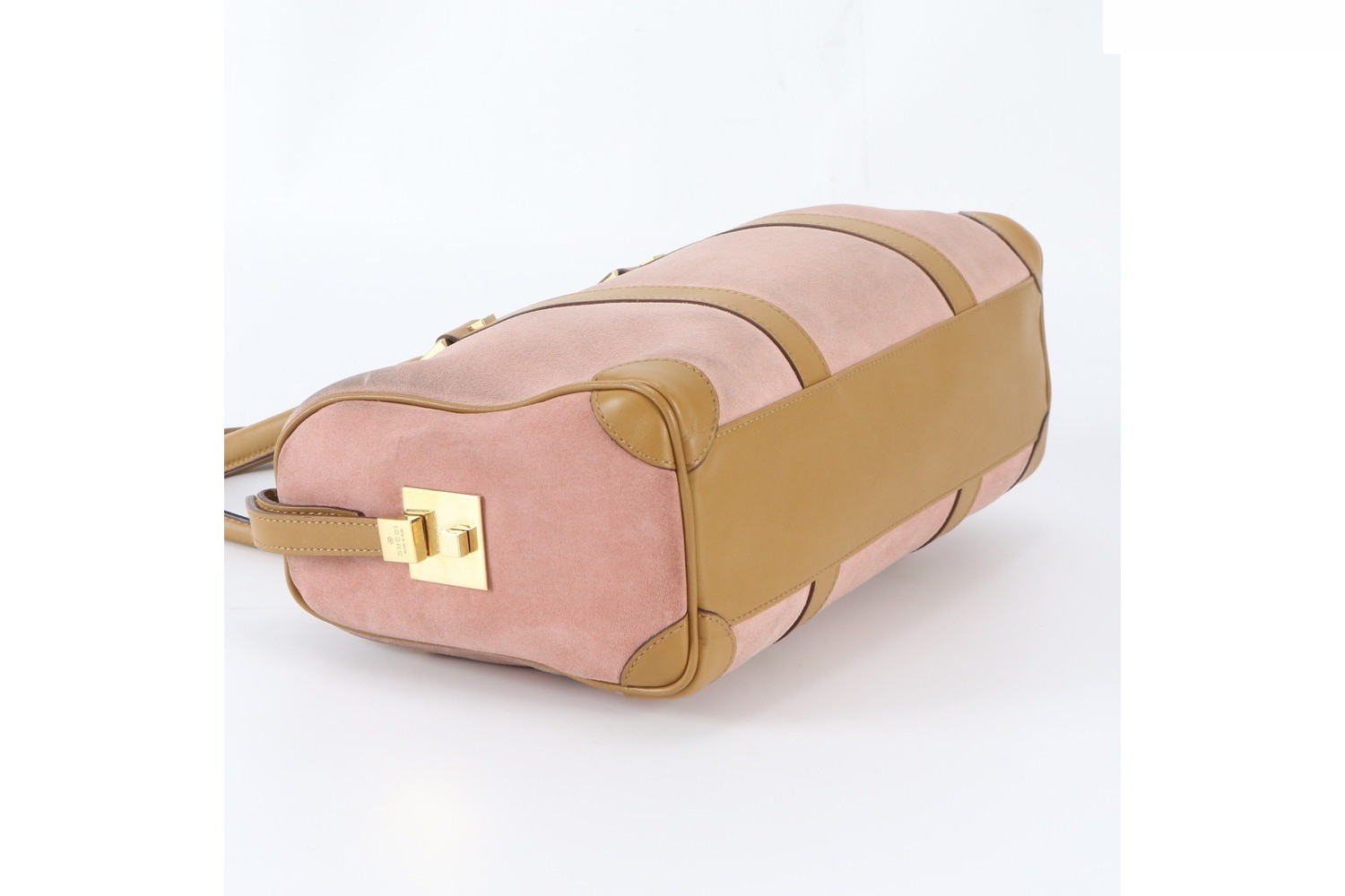 Leather handbag, mini Boston bag — view 5