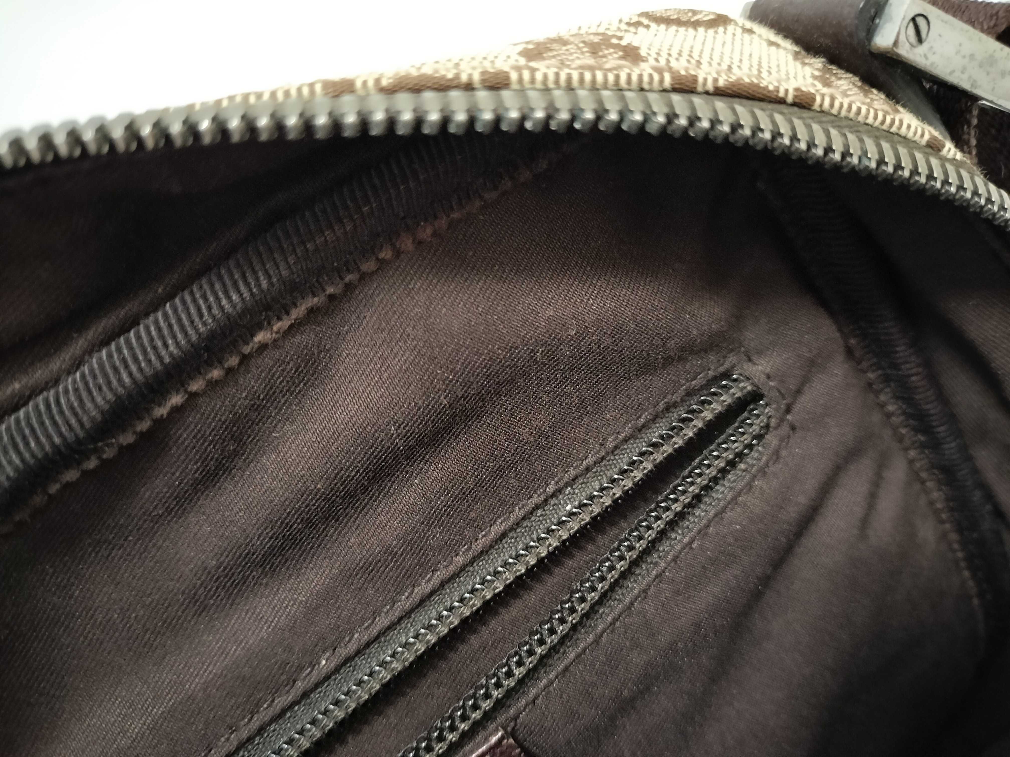 GG Canvas Shoulder Bag, Brown GG Canvas Shoulder Bag — view 13
