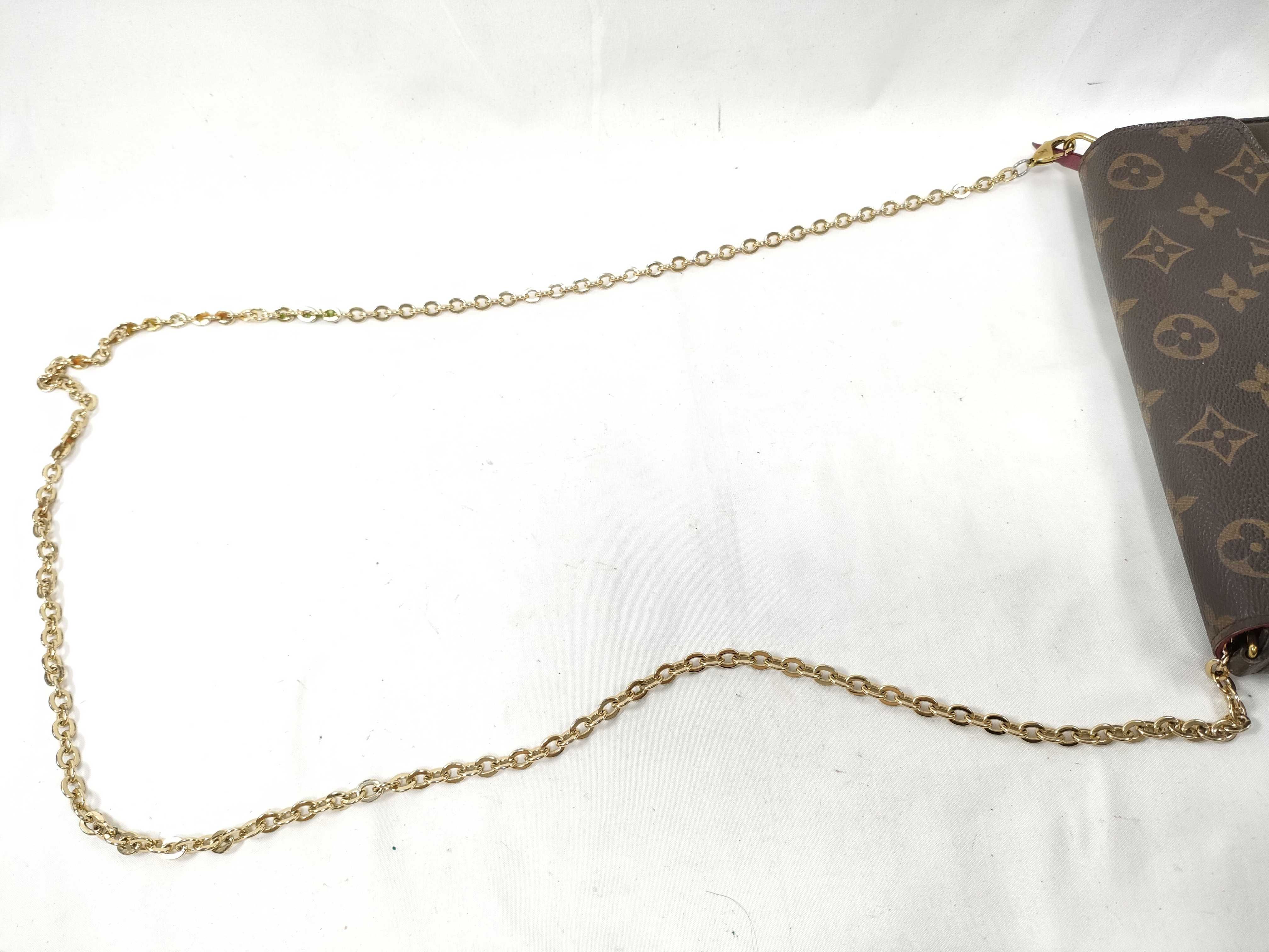Monogram Pochette Felicie Monogram Chain Shoulder Bag — view 5