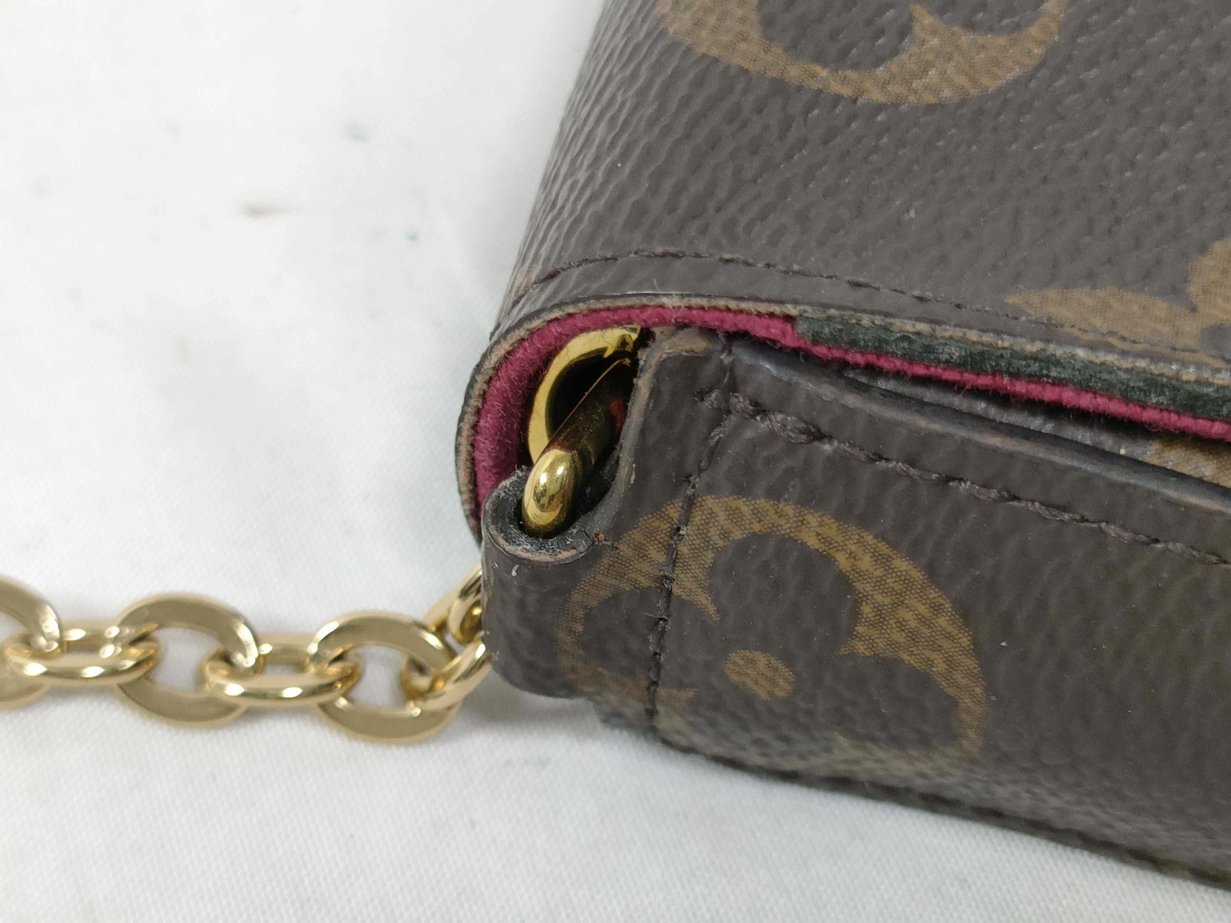 Monogram Pochette Felicie Monogram Chain Shoulder Bag — view 7