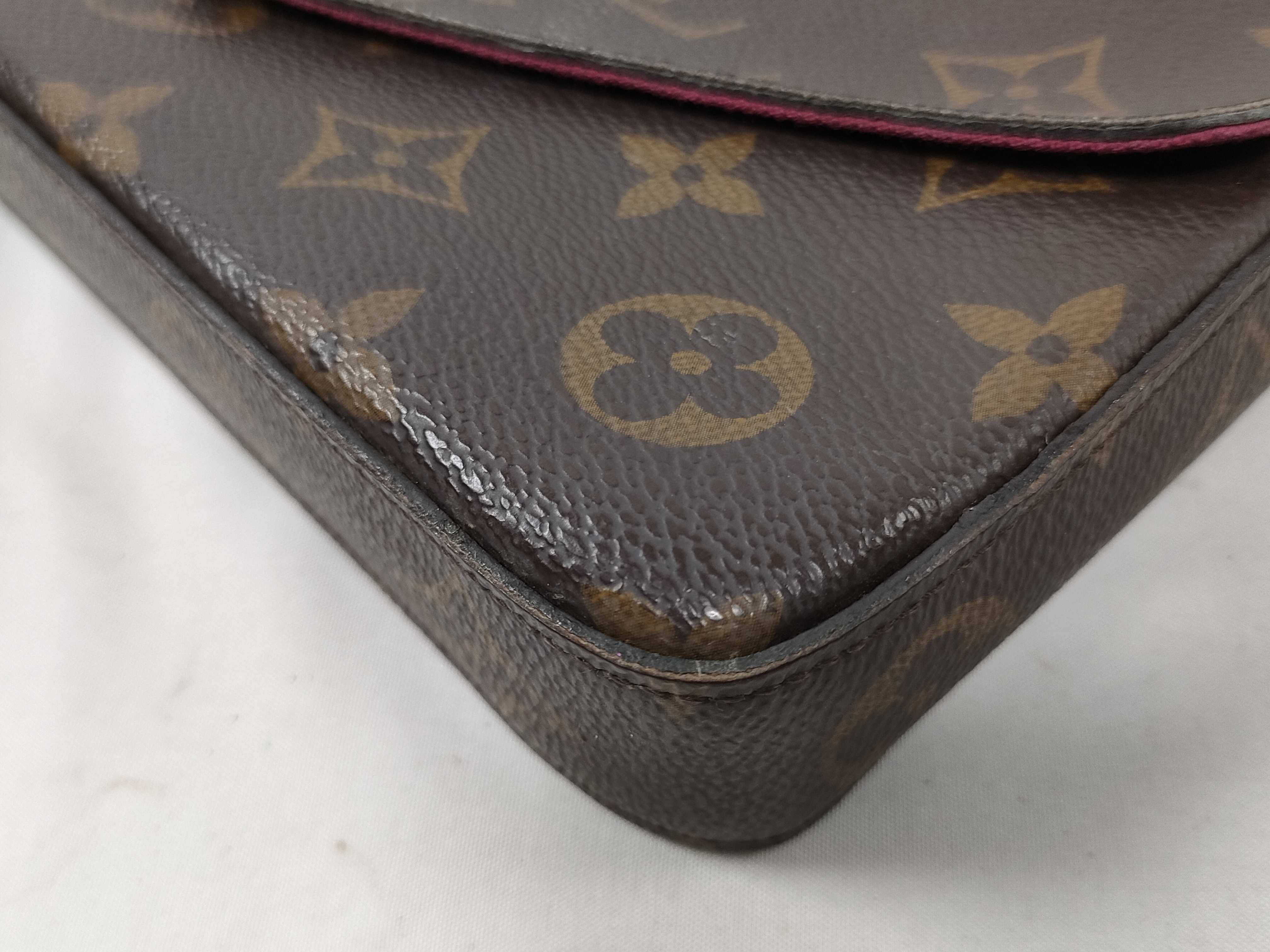 Monogram Pochette Felicie Monogram Chain Shoulder Bag — view 9