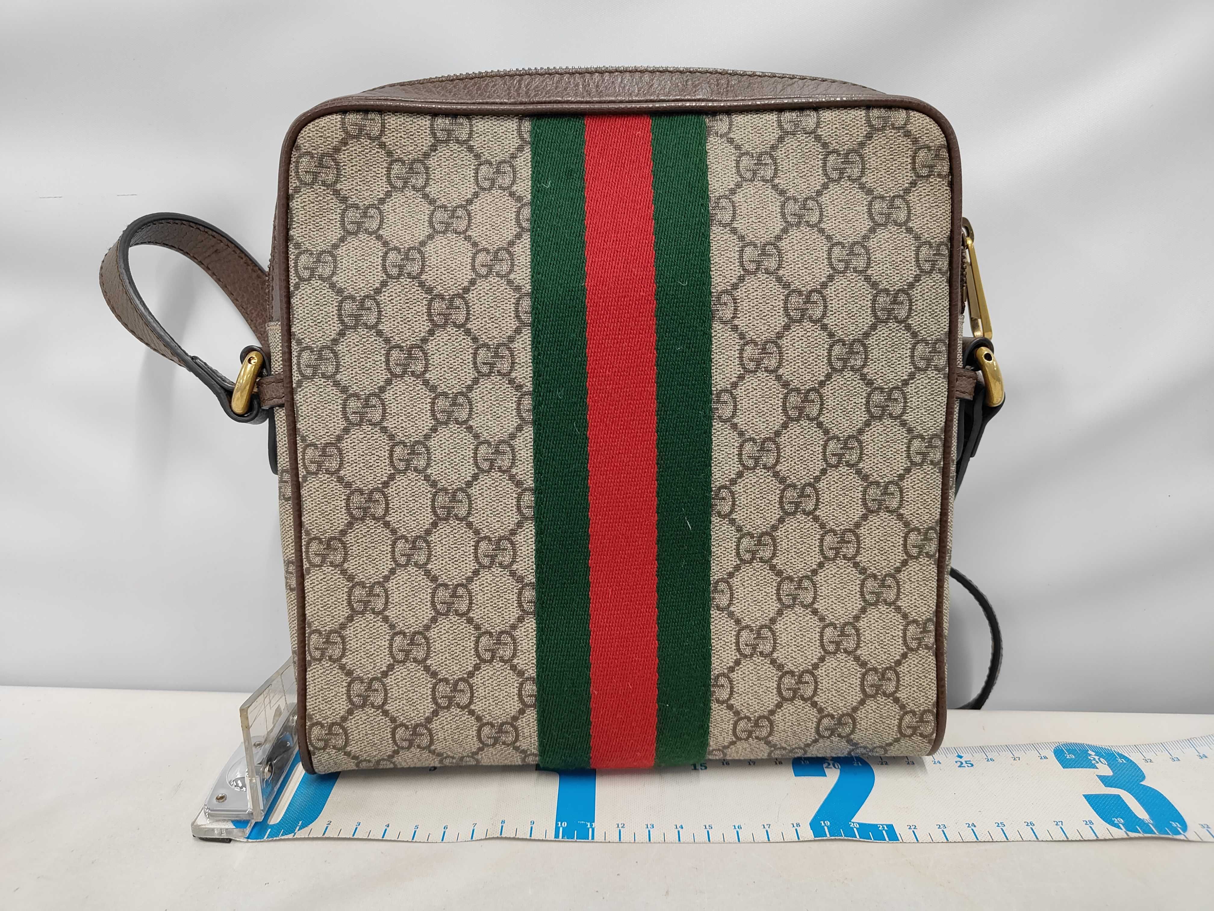 Ophidia GG Small Messenger Bag Shoulder Bag — view 2