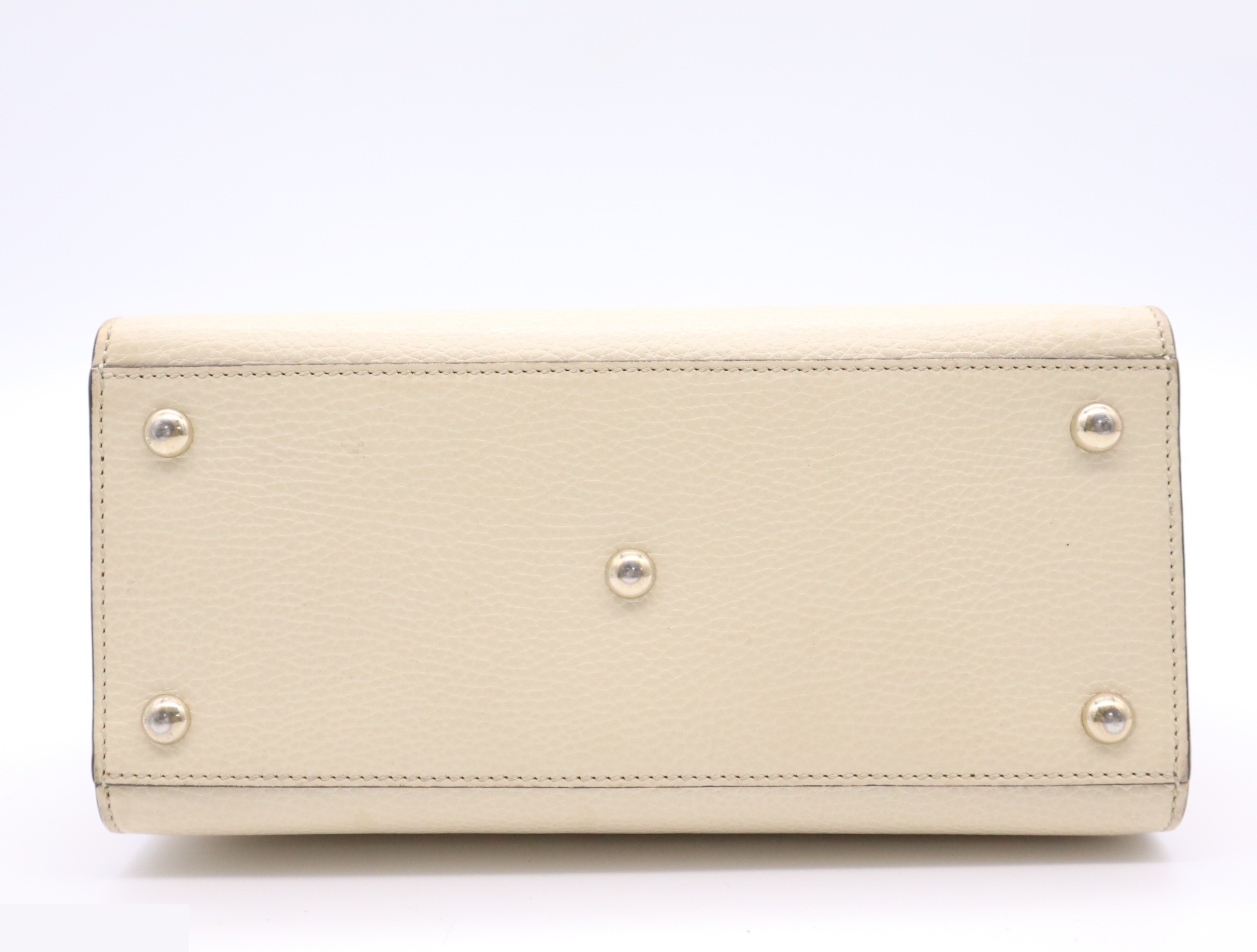 Soho handbag, Interlocking G, ivory — view 4