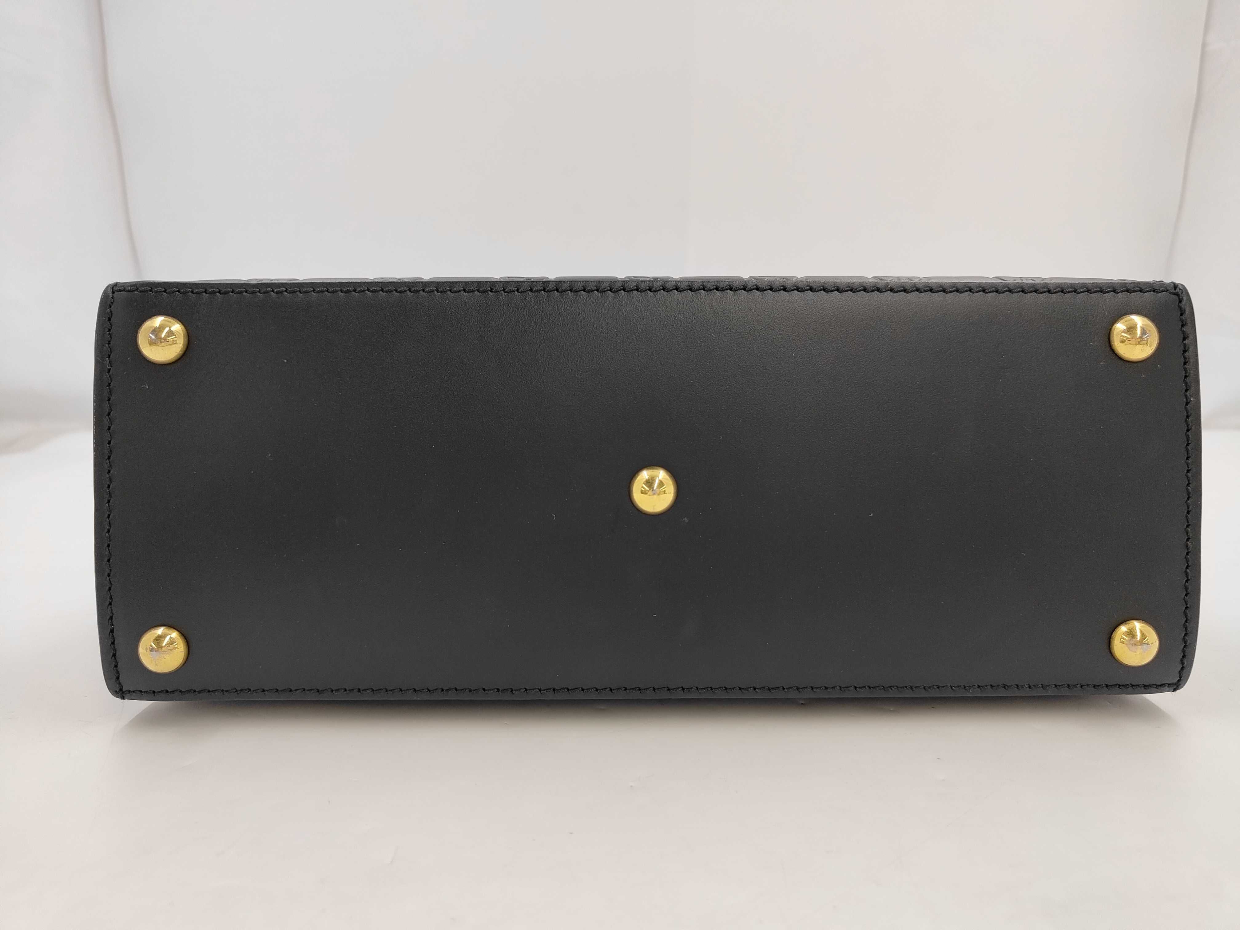 Guccissima 453188 Guccissima Top Handle Bag Black Handbag — view 3