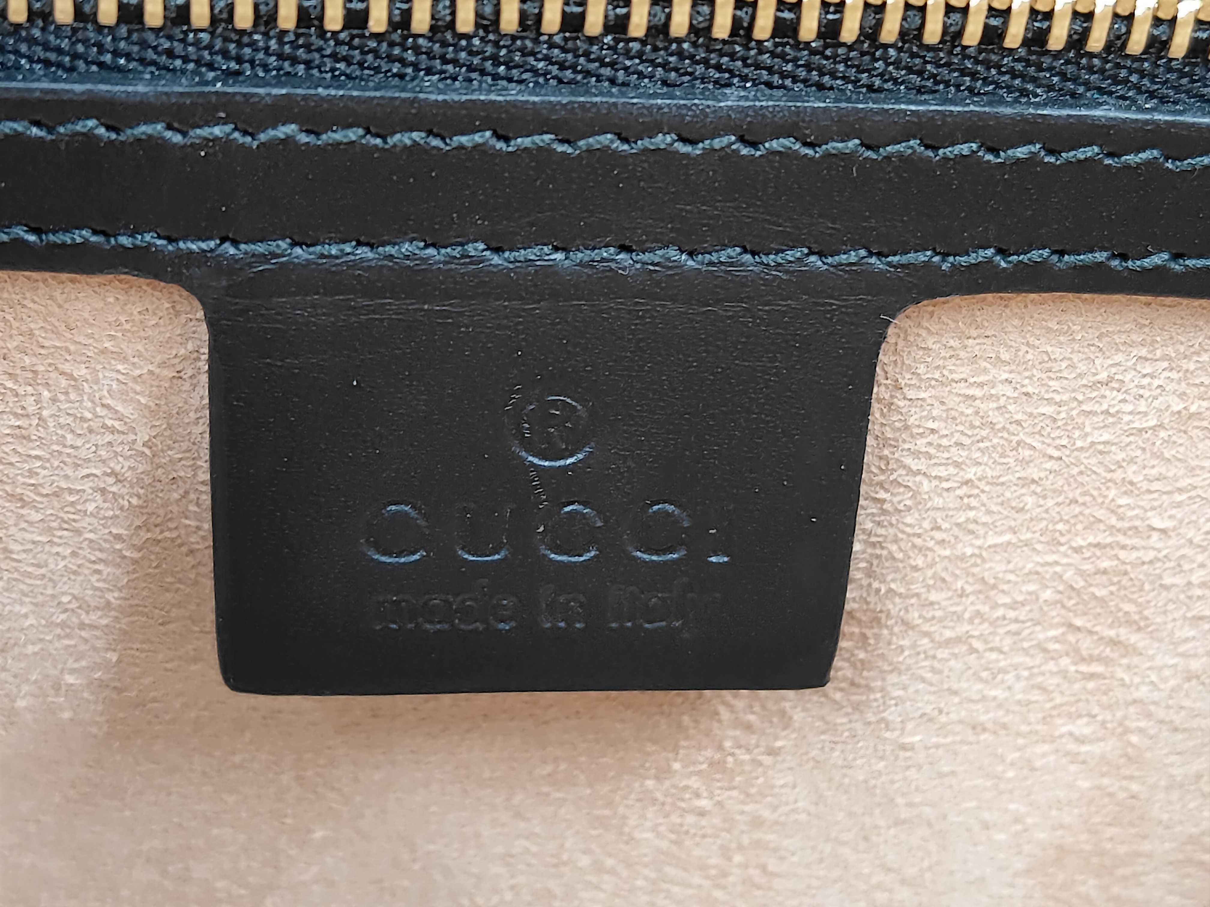 Guccissima 453188 Guccissima Top Handle Bag Black Handbag — view 10