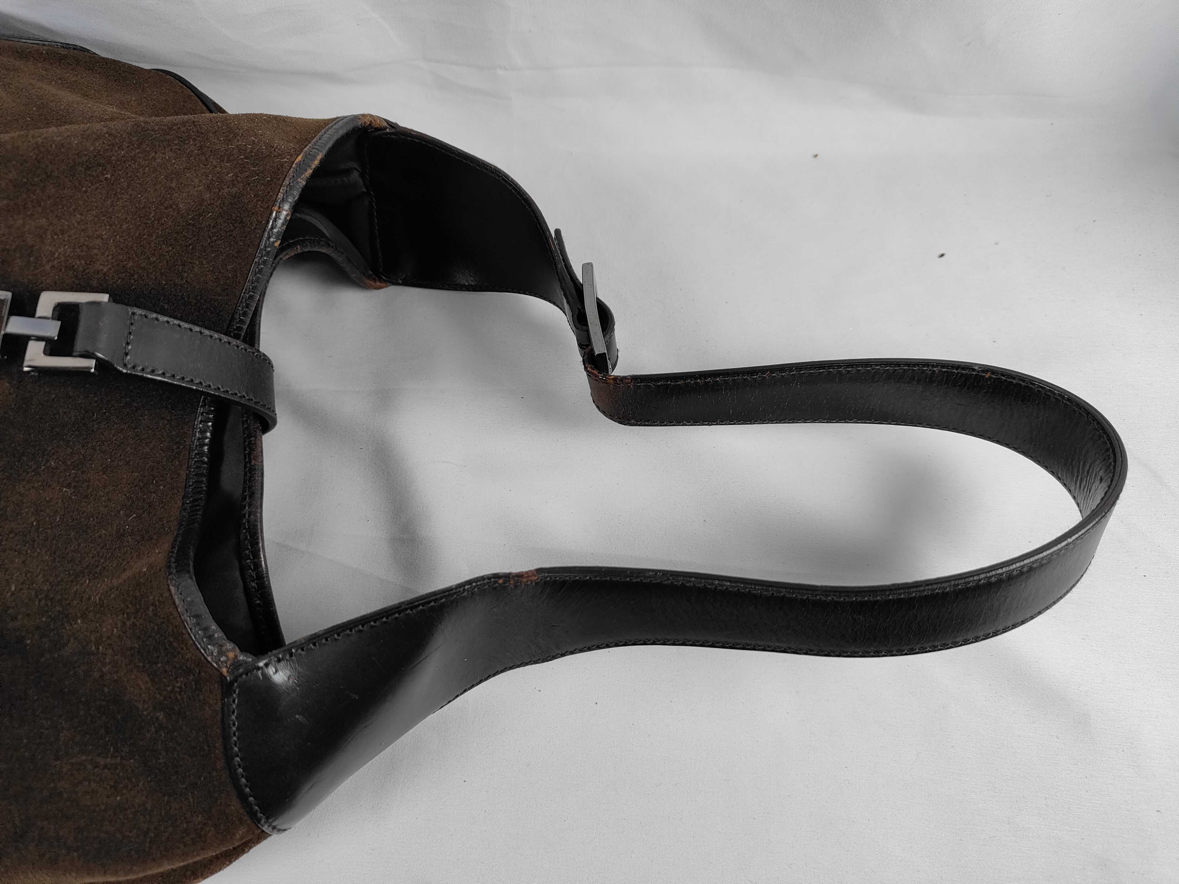 Jackie Suede Shoulder Bag — view 3
