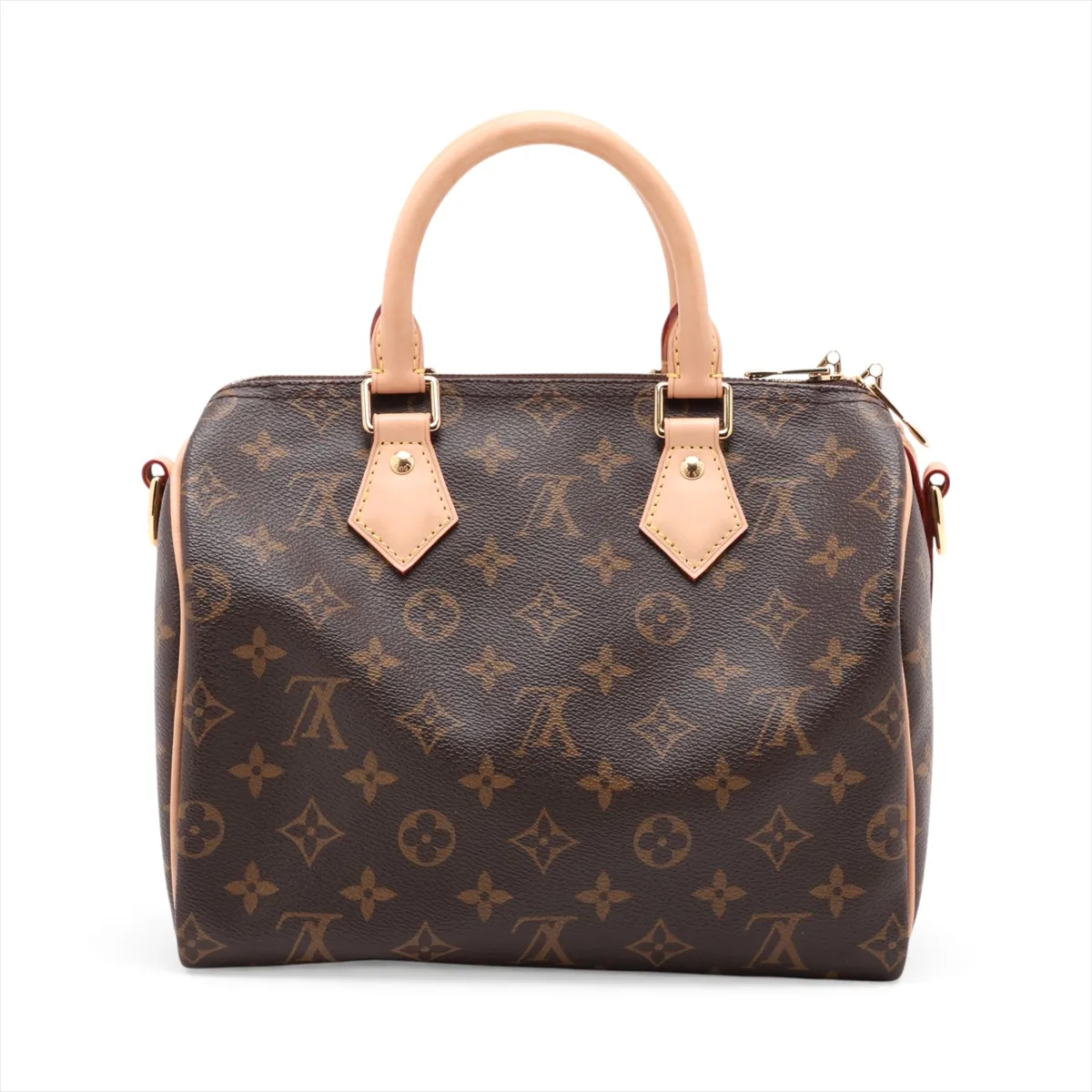 Monogram Speedy Bandoulière 25 M46977 Brown with initials, RFID responsive. — view 2