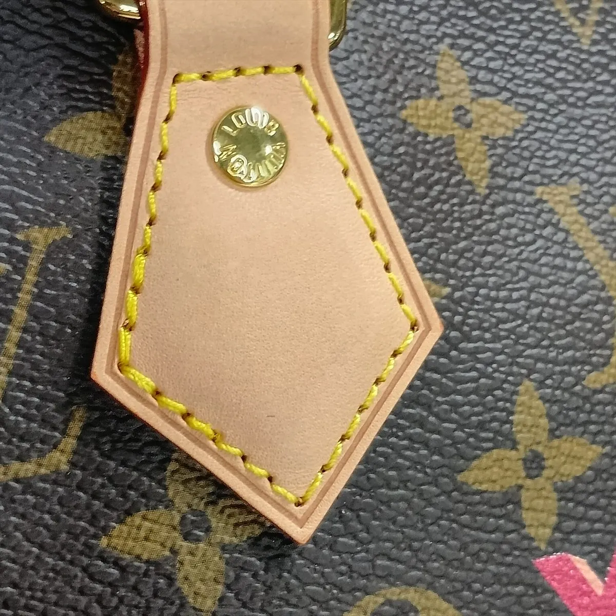 Monogram Speedy Bandoulière 25 M46977 Brown with initials, RFID responsive. — view 13