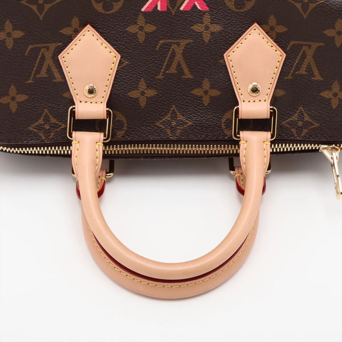 Monogram Speedy Bandoulière 25 M46977 Brown with initials, RFID responsive. — view 5