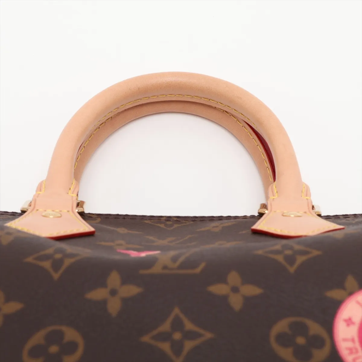 Monogram Speedy Bandoulière 25 M46977 Brown with initials, RFID responsive. — view 6