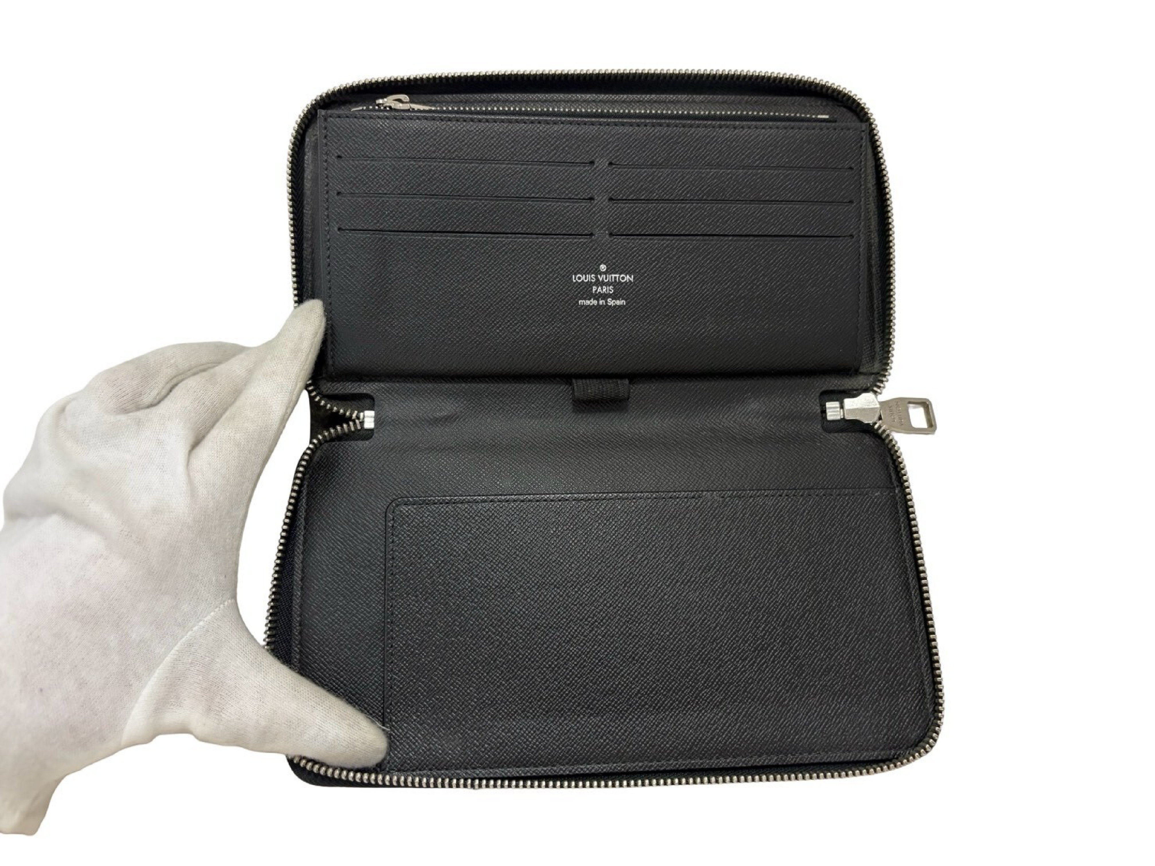 Damier Graphite Zippy Organizer CA2151 Wallet — view 6
