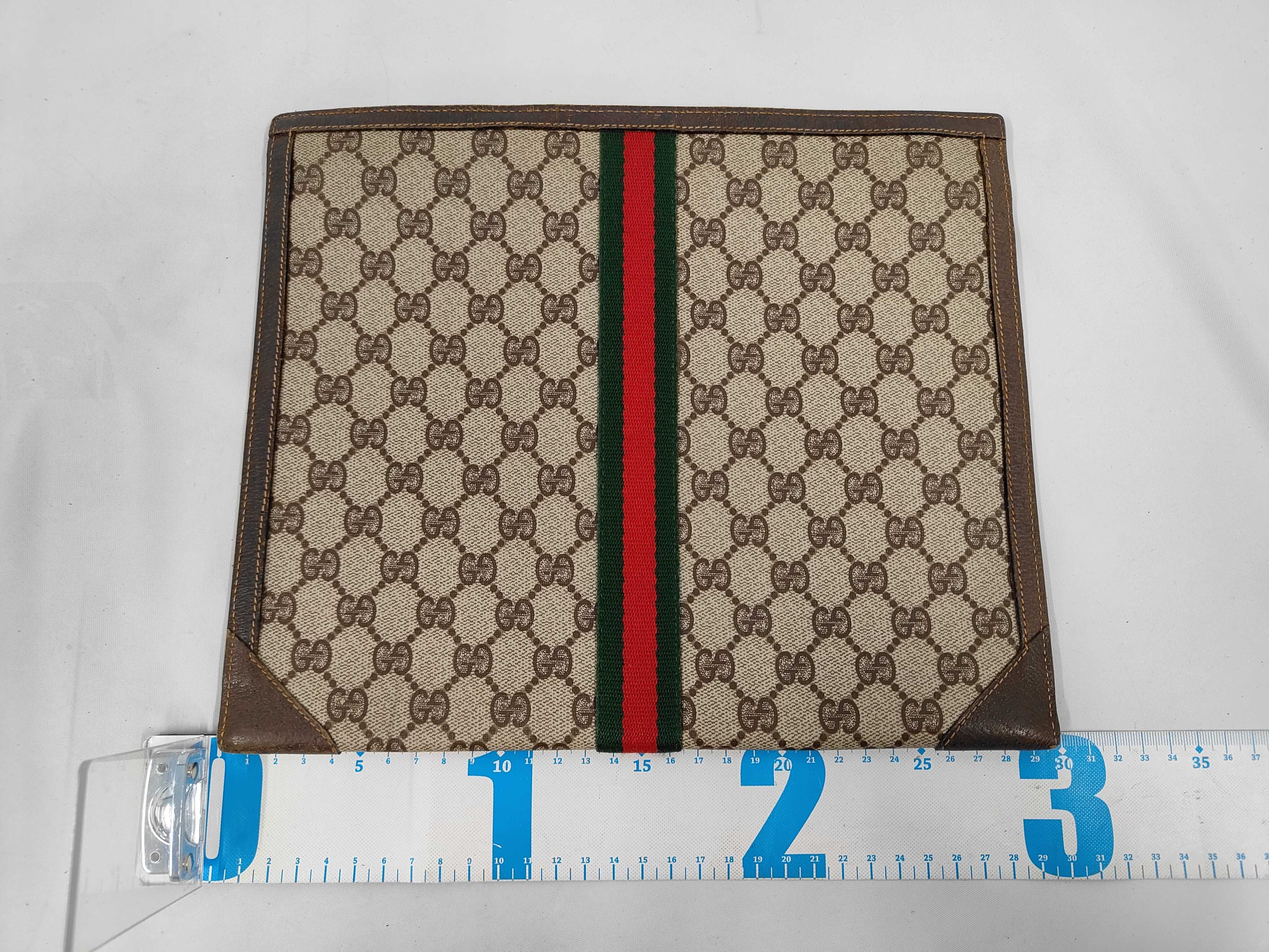 Old Gucci Sherry Line Pouch Clutch Bag — view 2