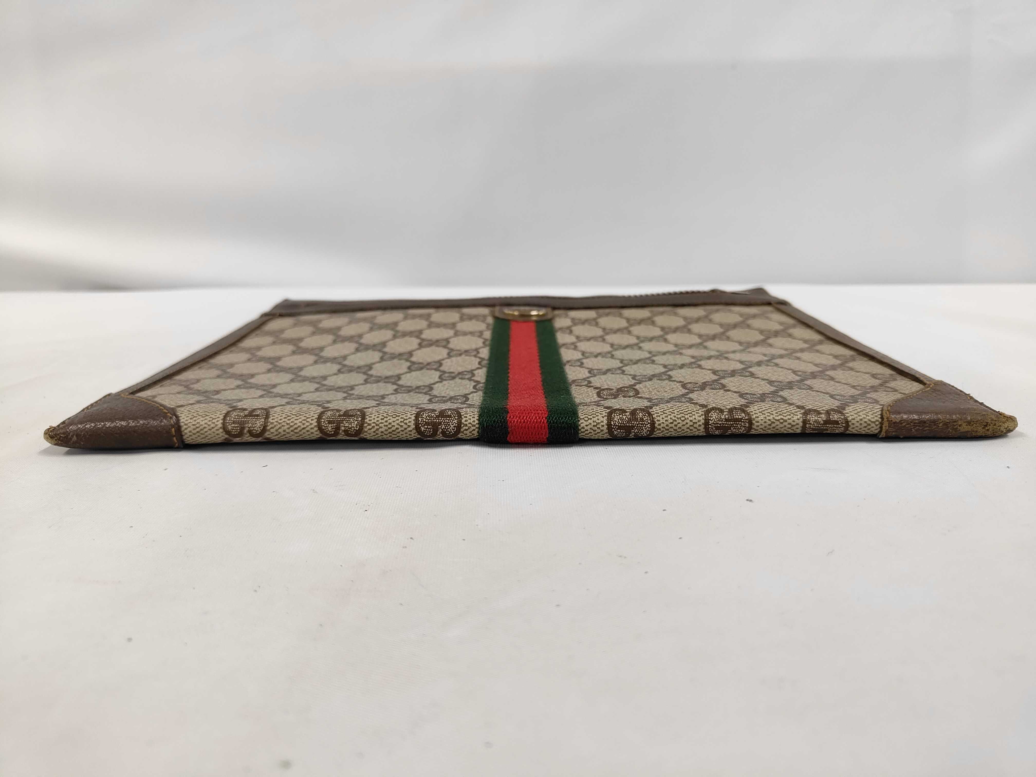 Old Gucci Sherry Line Pouch Clutch Bag — view 3