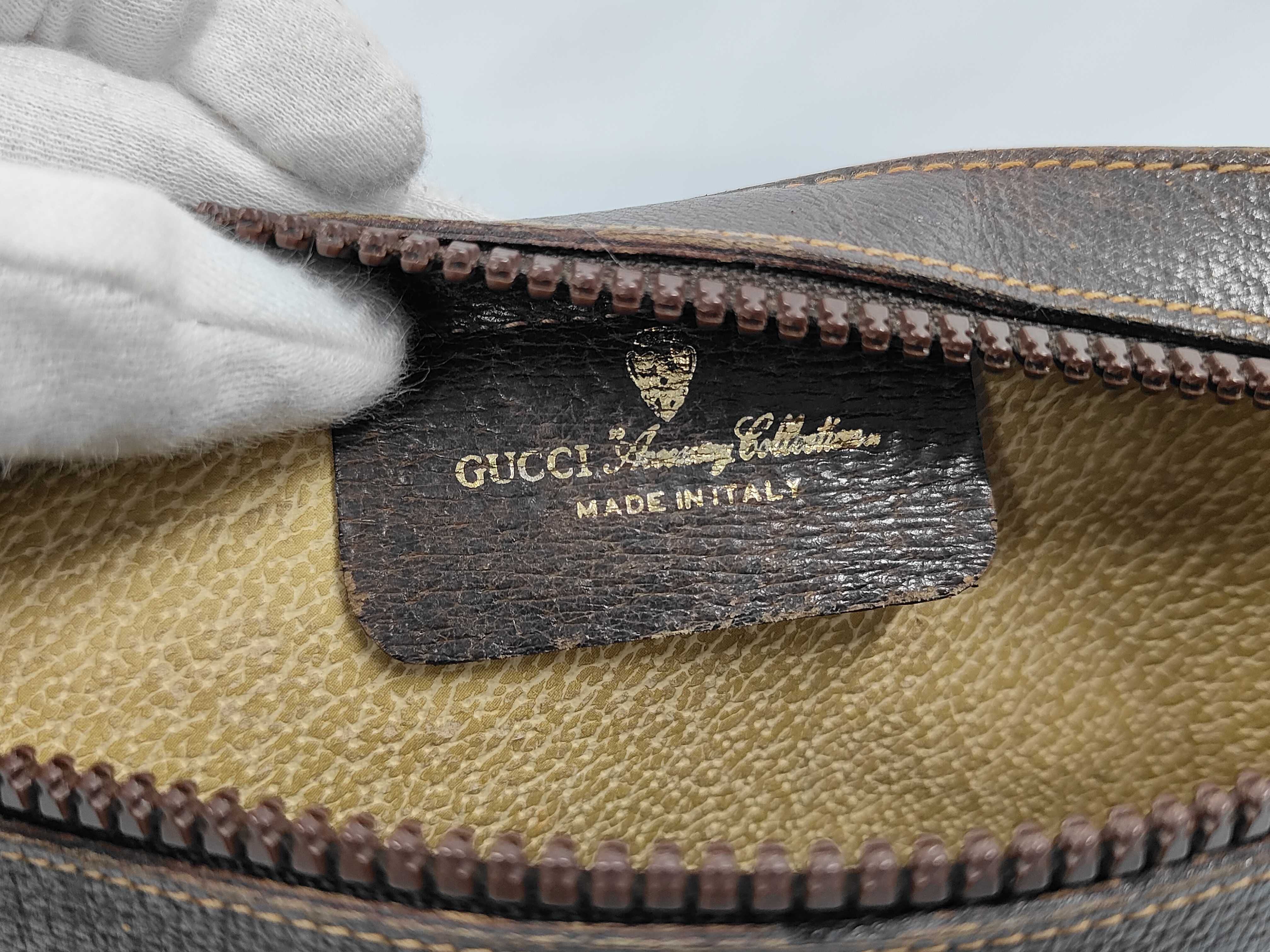 Old Gucci Sherry Line Pouch Clutch Bag — view 6