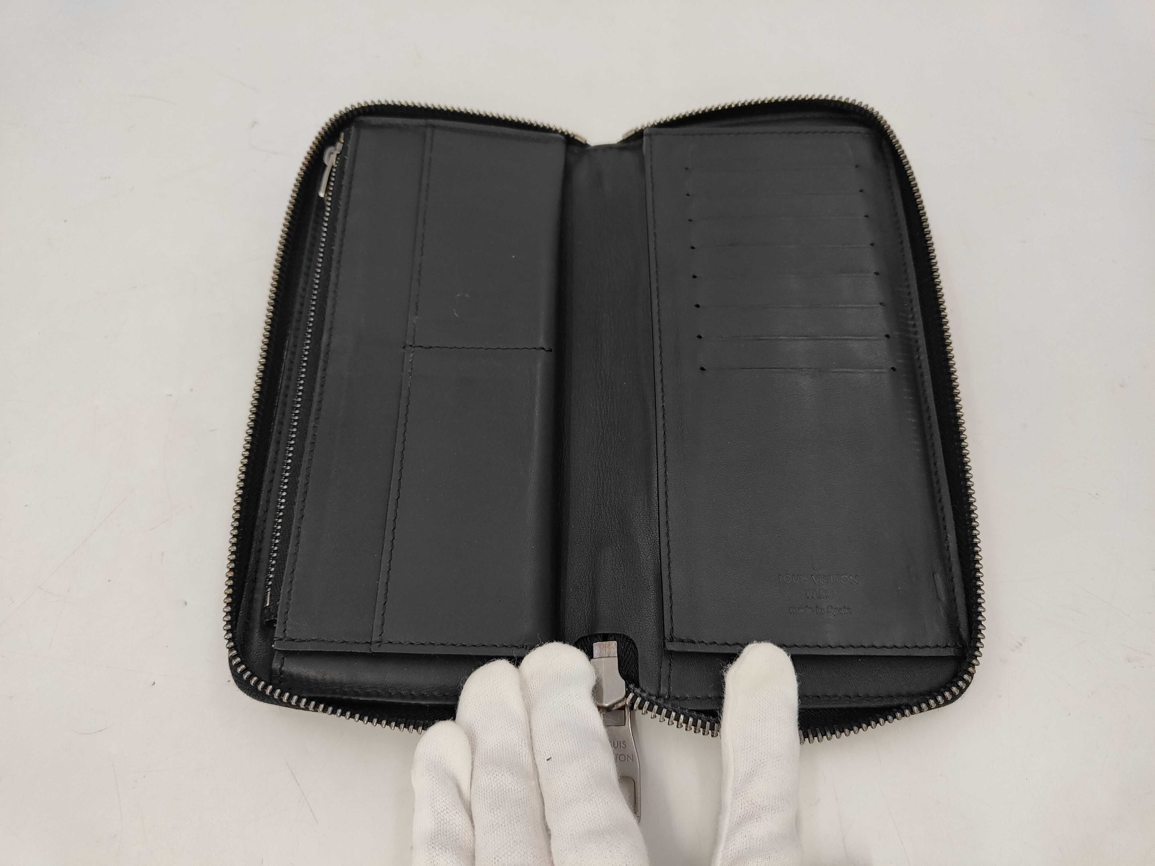 Damier Infini Louis Vuitton Zippy Vertical Infini Wallet — view 6
