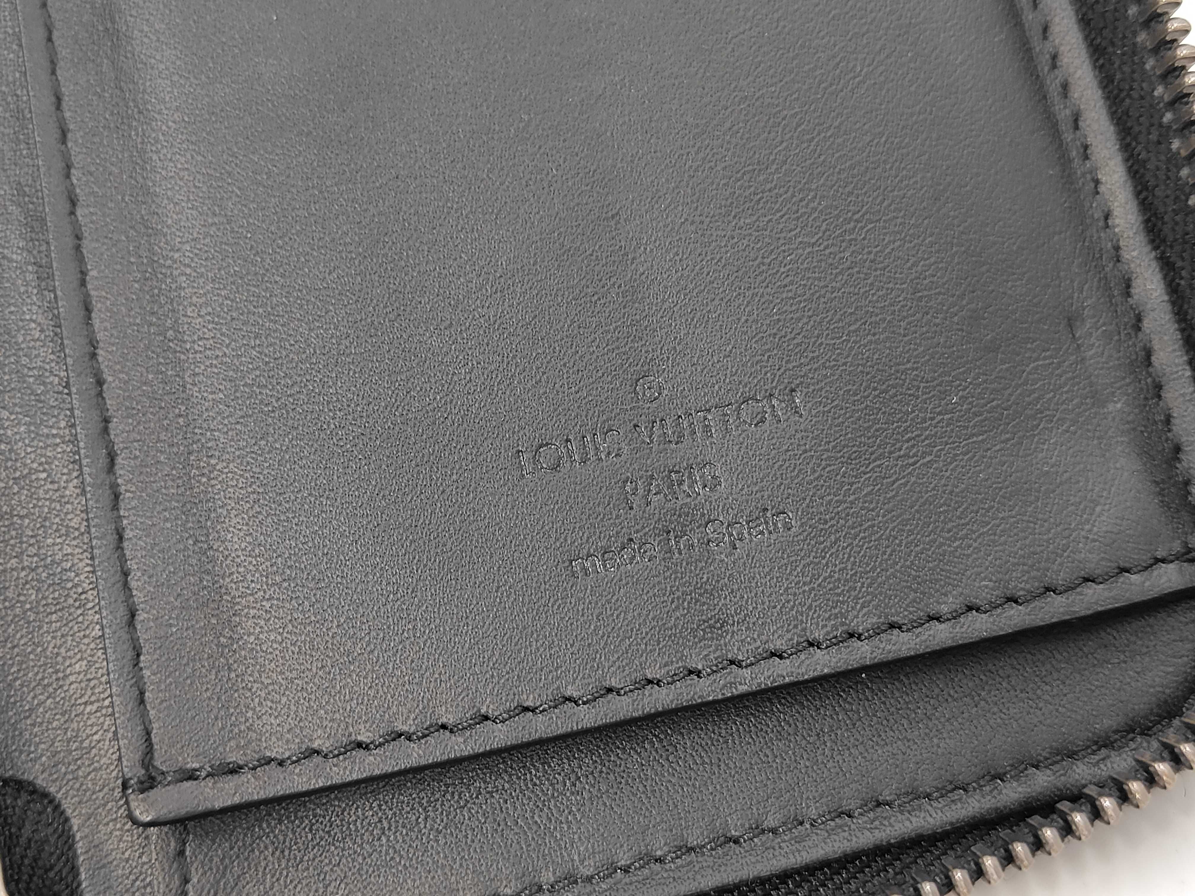Damier Infini Louis Vuitton Zippy Vertical Infini Wallet — view 7