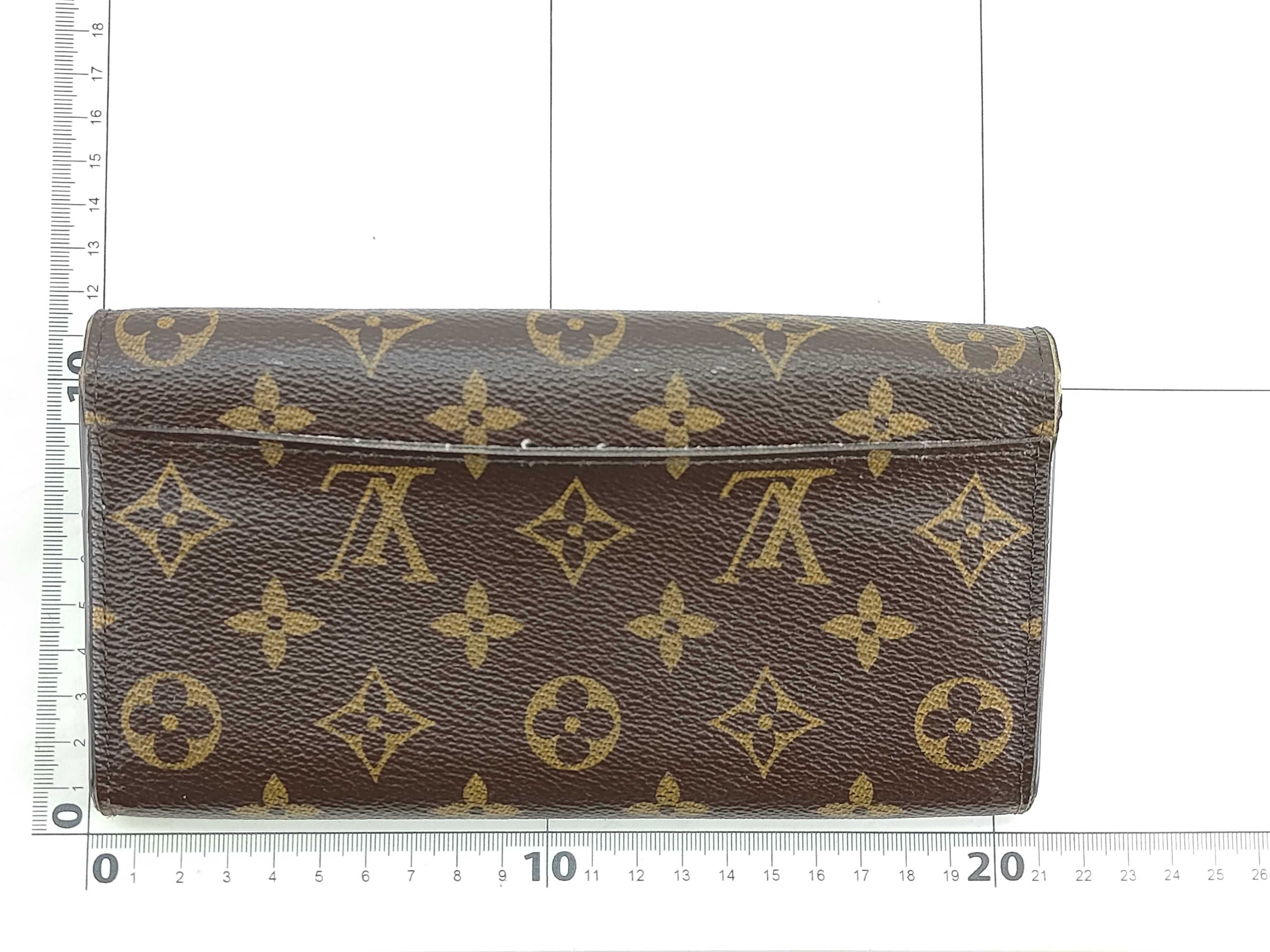 Monogram Wallet Louis Vuitton Portefeuille Sarah Wallet — view 2