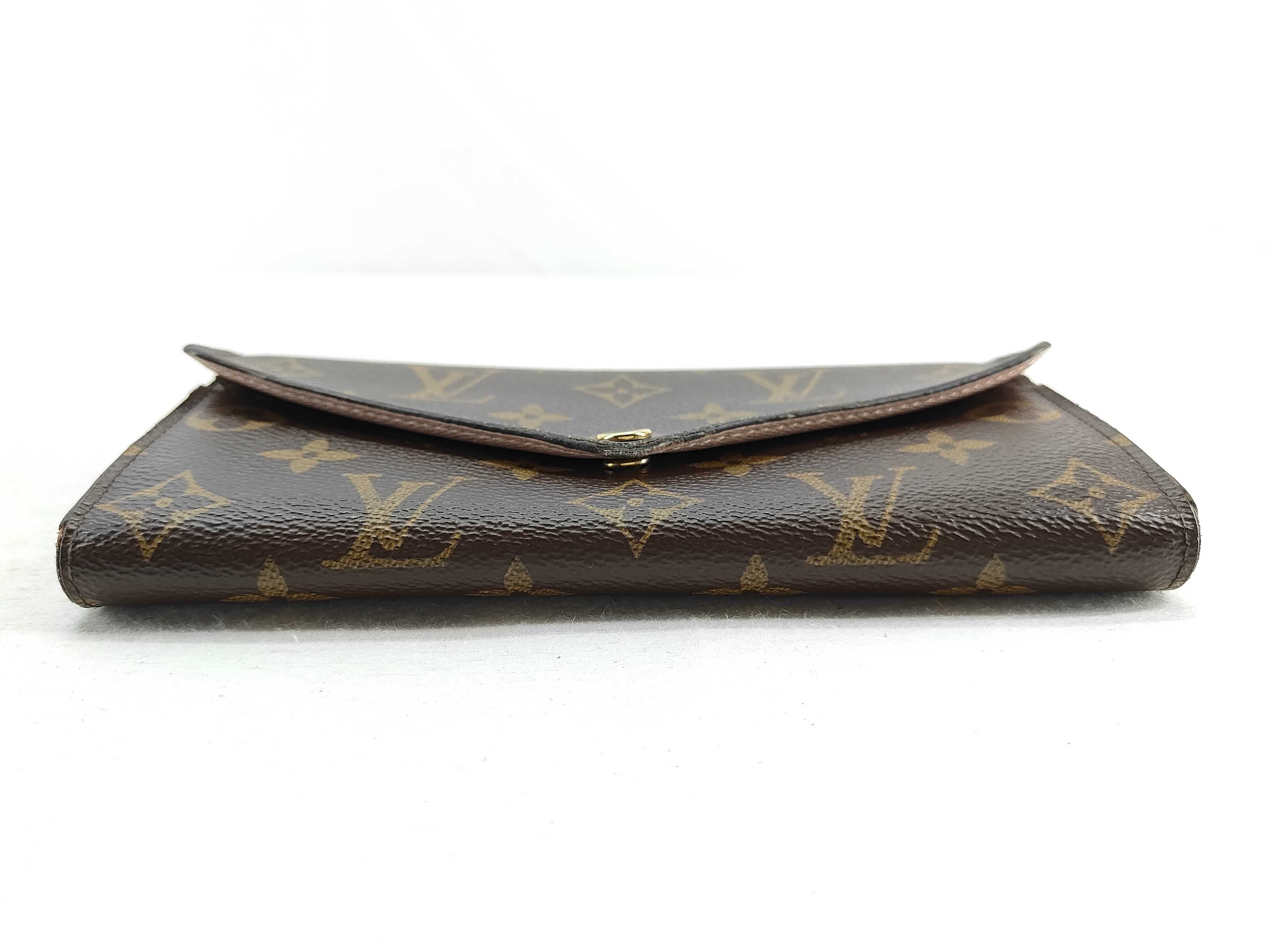 Monogram Wallet Louis Vuitton Portefeuille Sarah Wallet — view 4