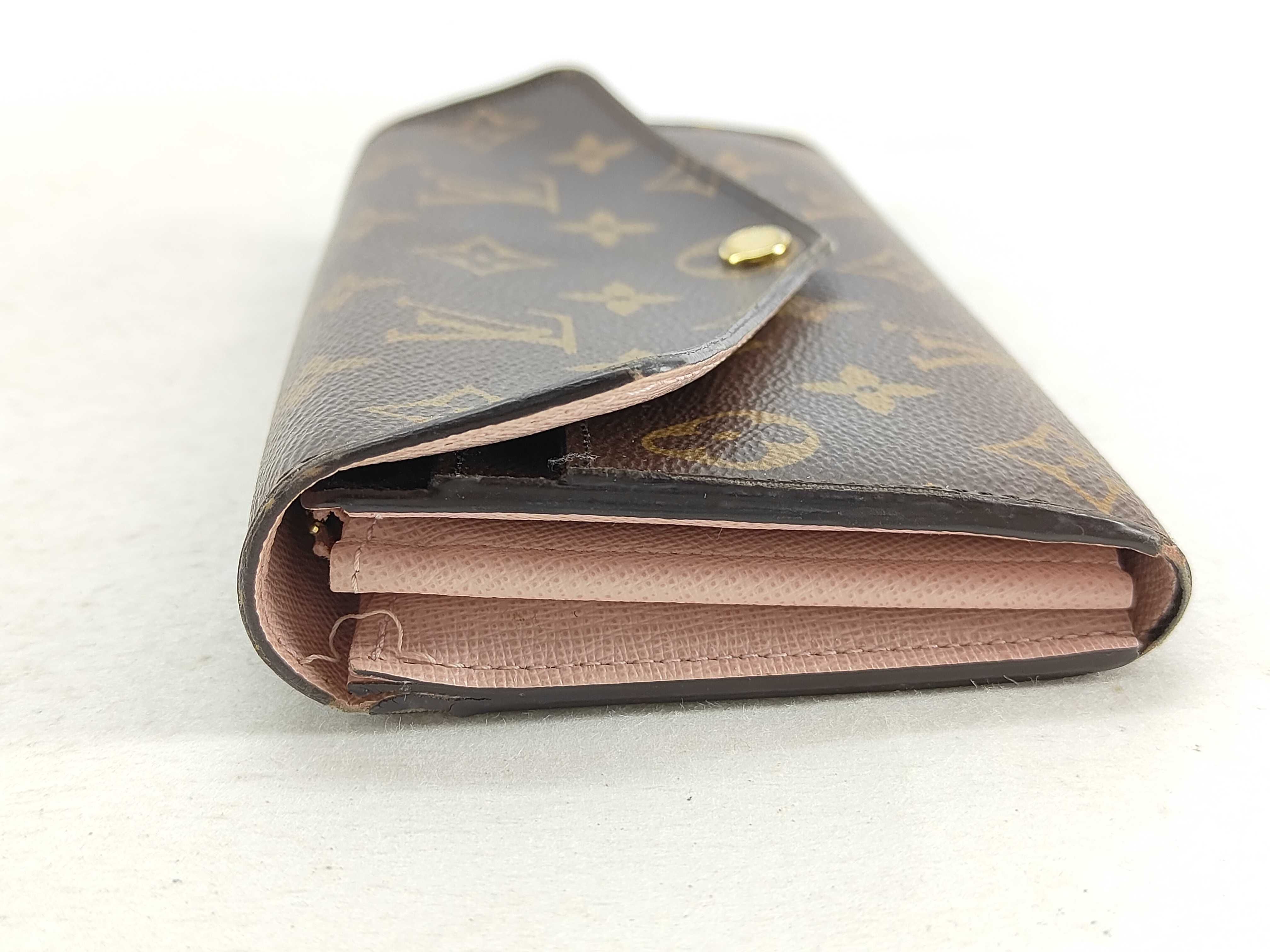 Monogram Wallet Louis Vuitton Portefeuille Sarah Wallet — view 7