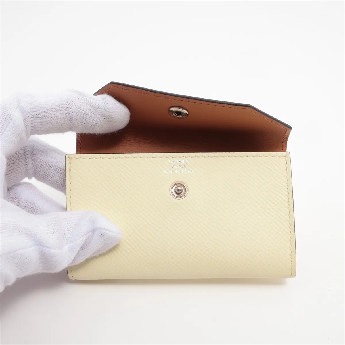 Kelly Pocket W: 2024 Belt Veau Epsom Jaune Milton — view 8