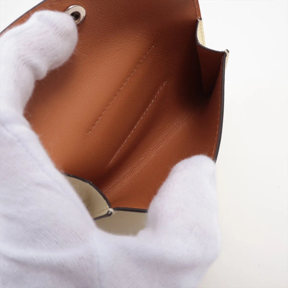 Kelly Pocket W: 2024 Belt Veau Epsom Jaune Milton — view 9