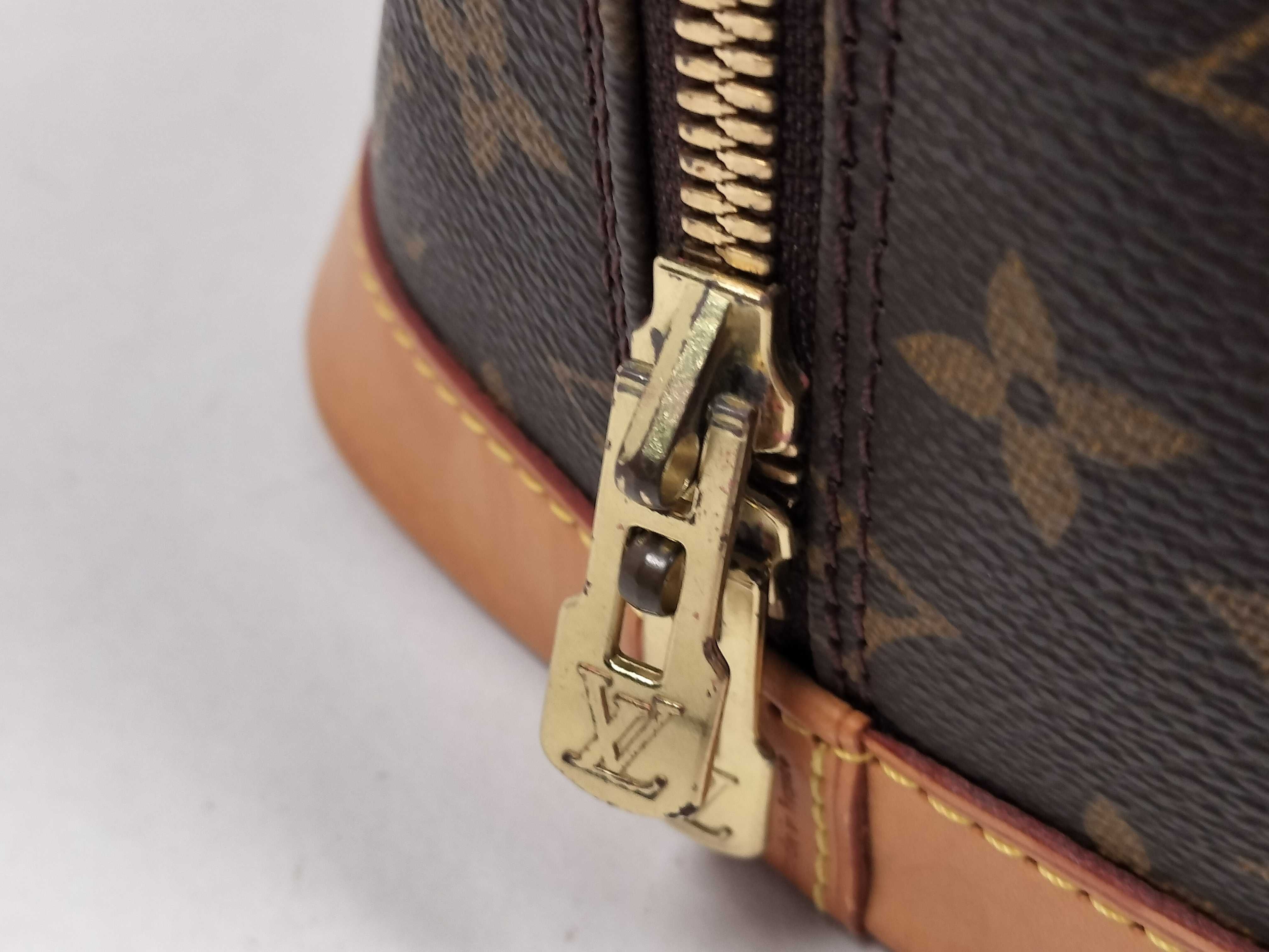 Monogram Louis Vuitton Alma Handbag — view 9