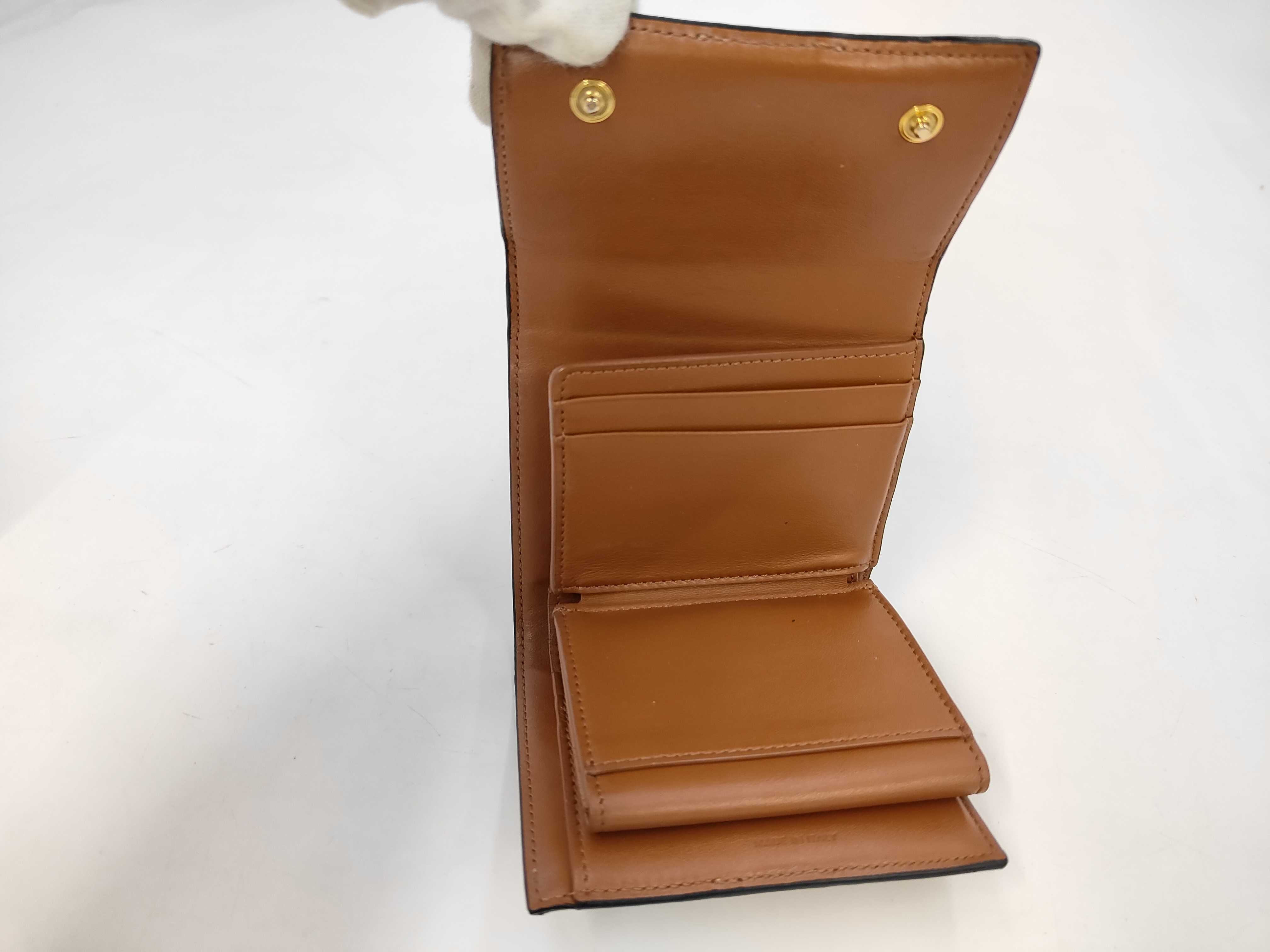 Triomphe Pattern Trifold Wallet - Compact Wallet — view 5
