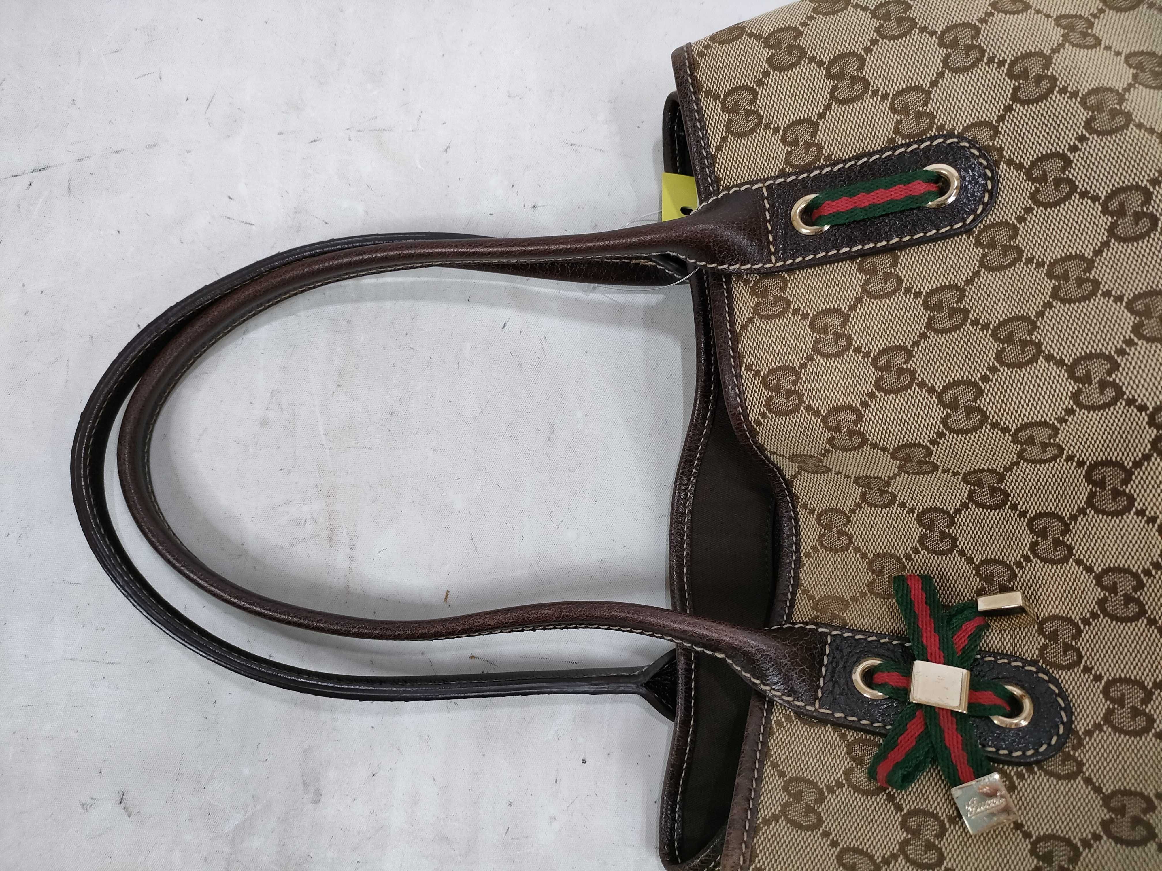 GG Canvas Sherry Tote Bag — view 3