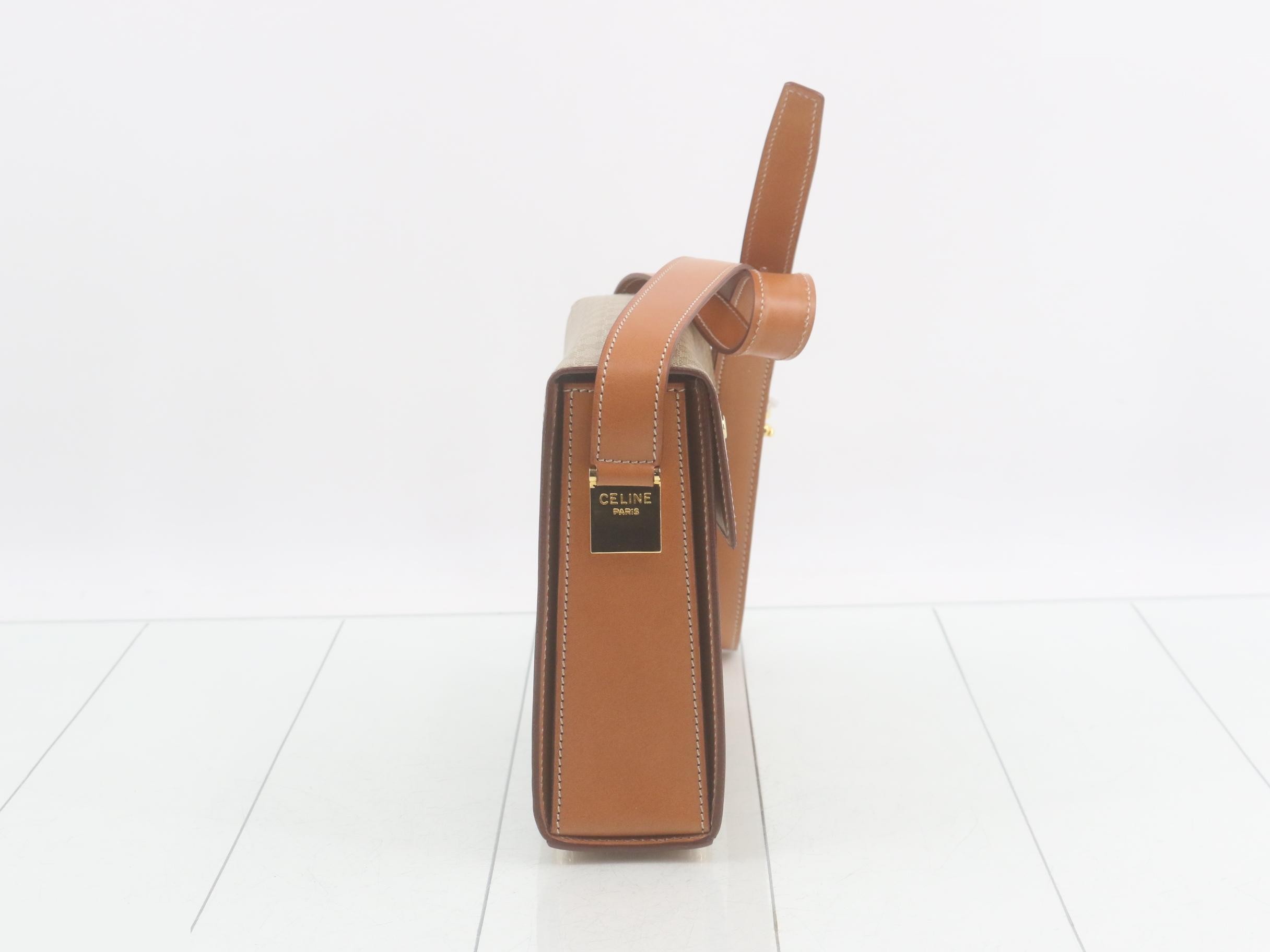 Macadam Small Box Bag, Brown, 20 x 18 x 6 cm — view 4
