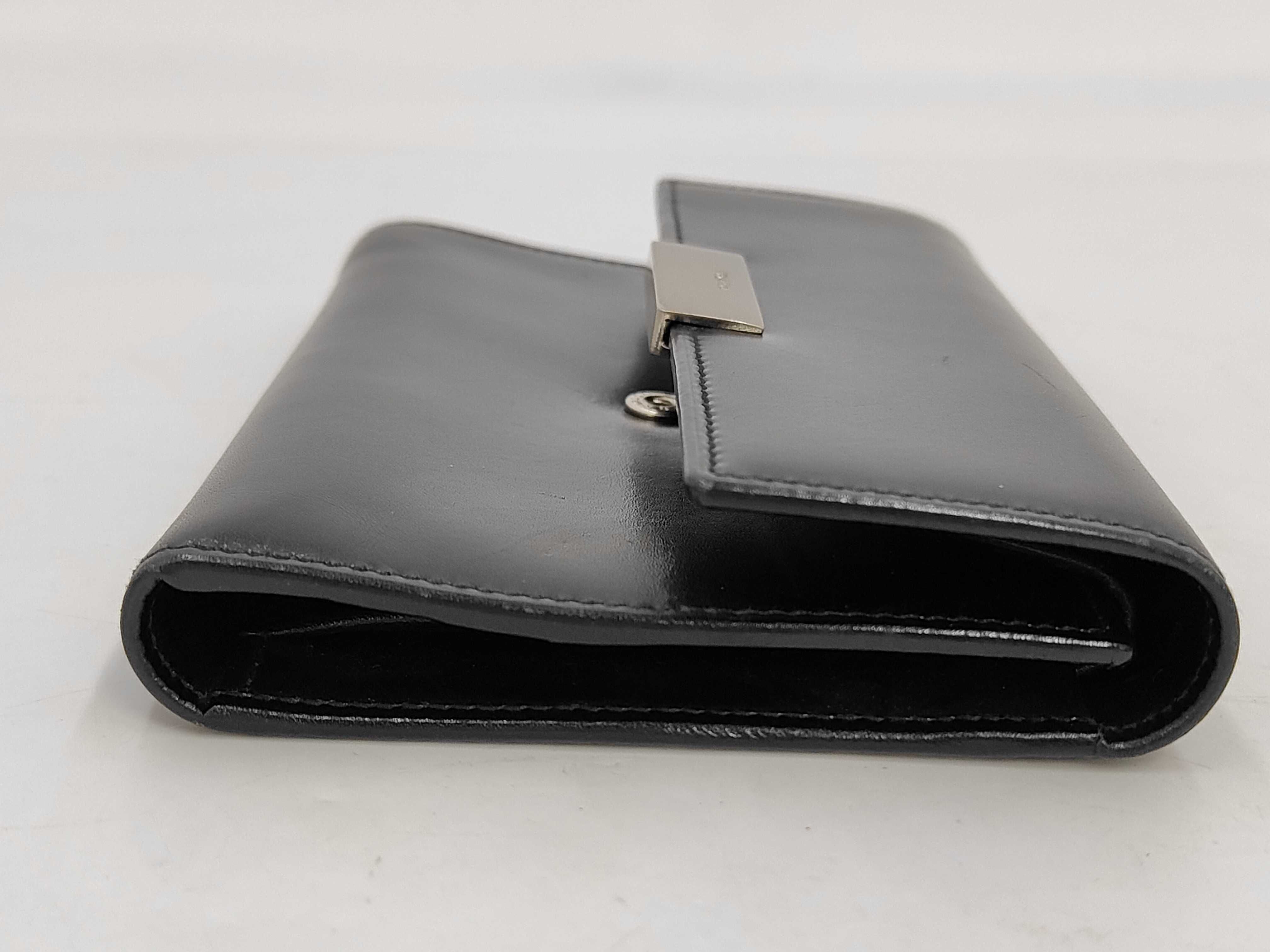 Tri-fold Wallet, Leather, Black — view 8