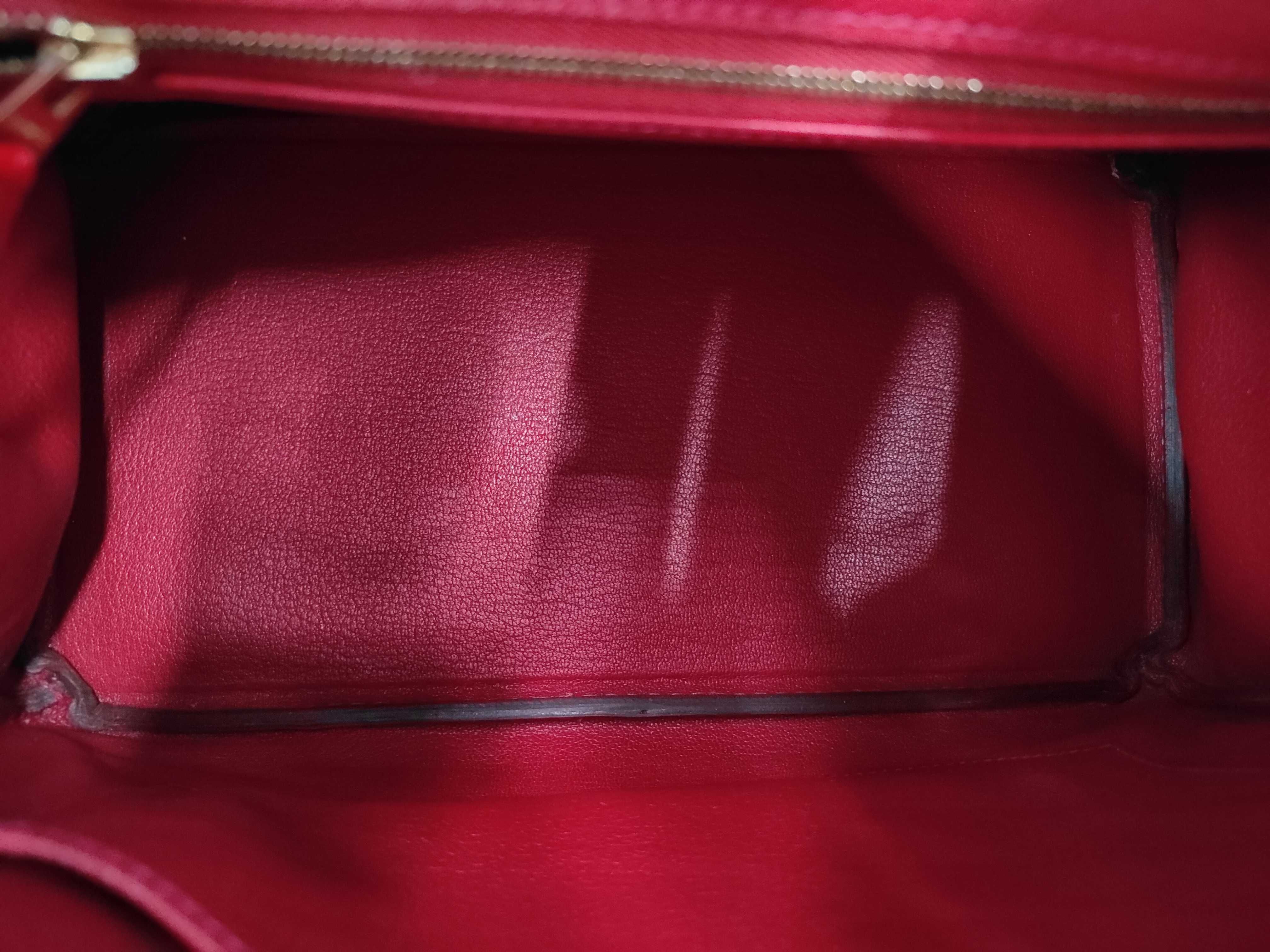 Birkin 30 Epsom Leather Rouge Casaque Gold Hardware X Stamp Handbag — view 8