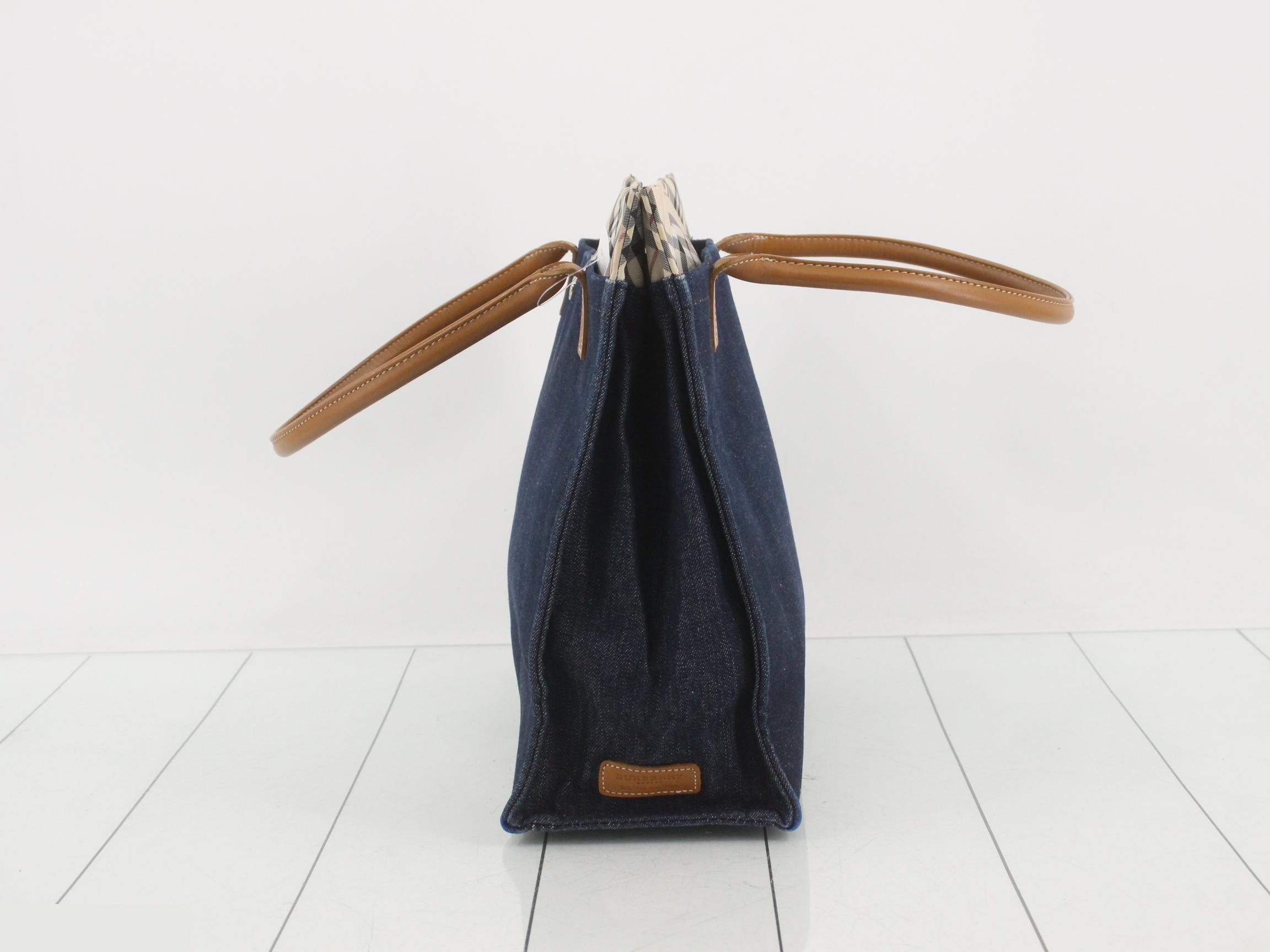 Blue Label Denim Handbag — view 3
