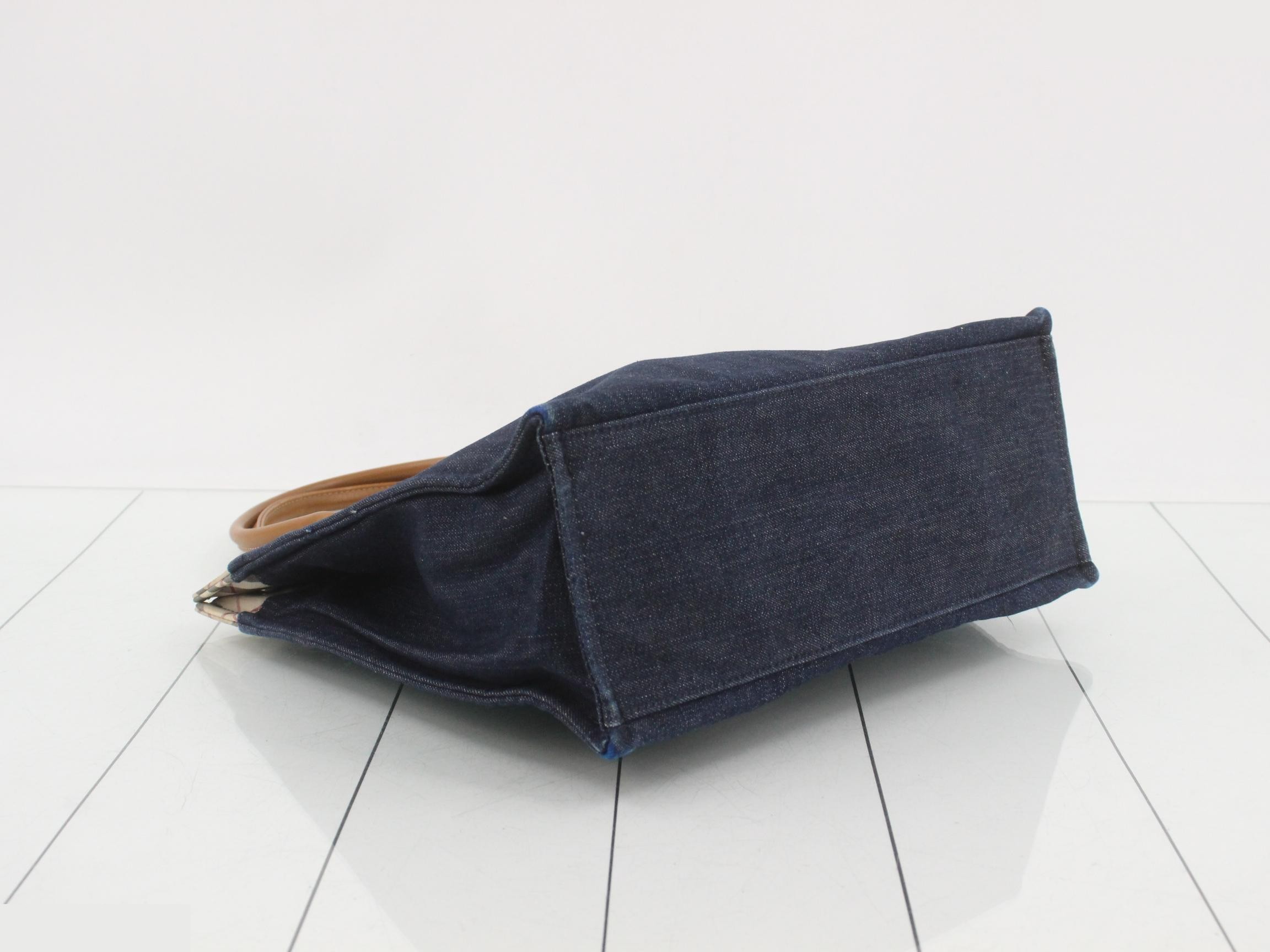 Blue Label Denim Handbag — view 5