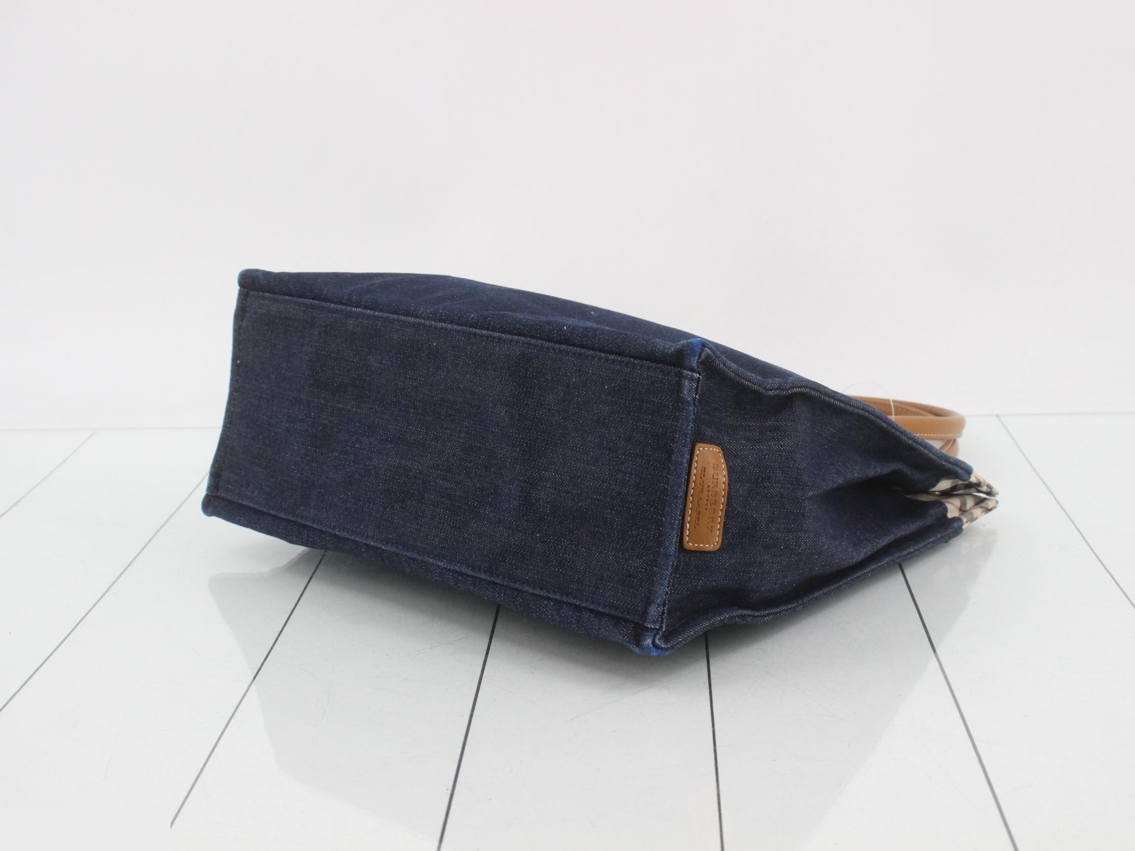 Blue Label Denim Handbag — view 6