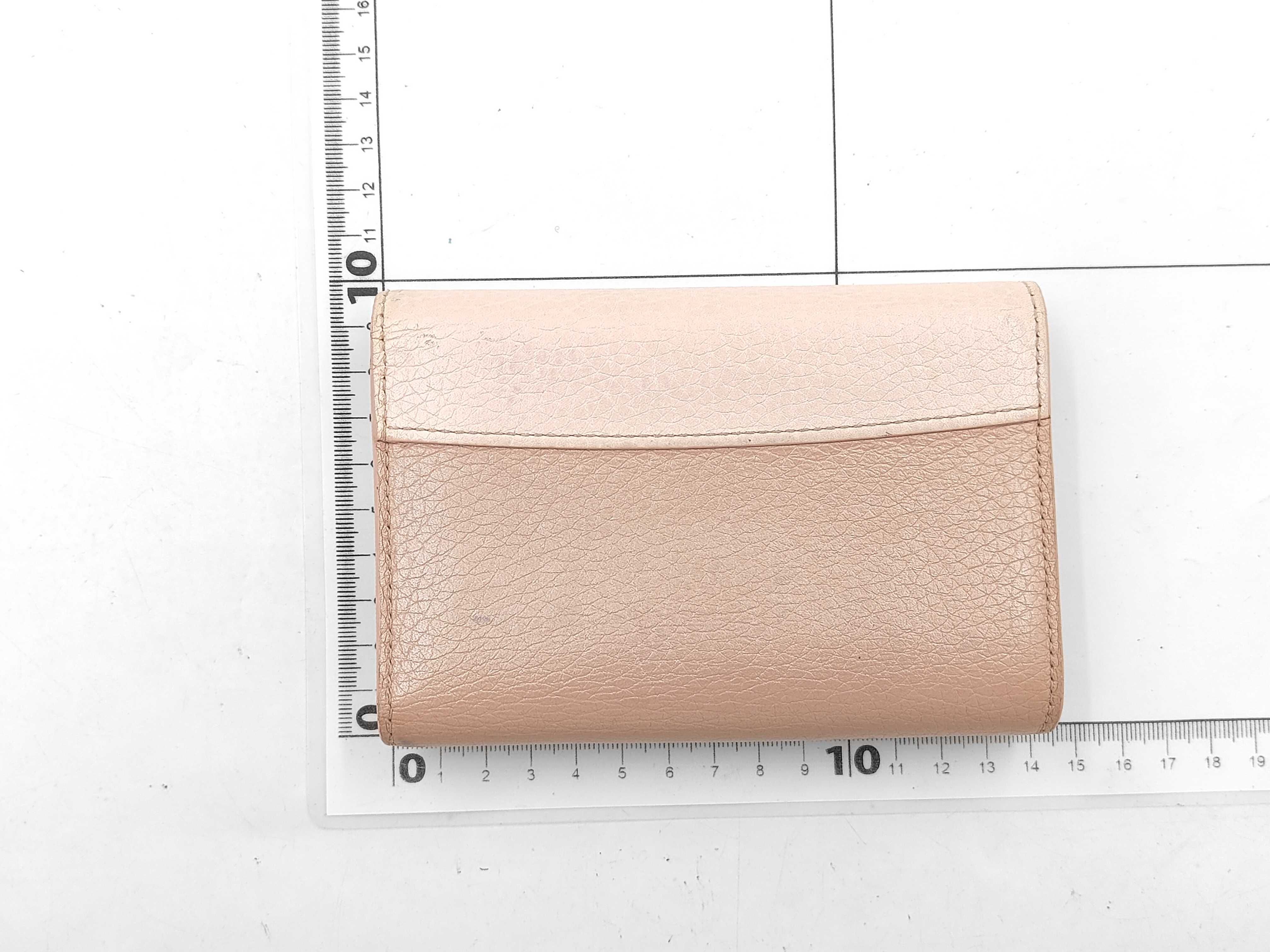 Capucines Compact Pink Wallet — view 2