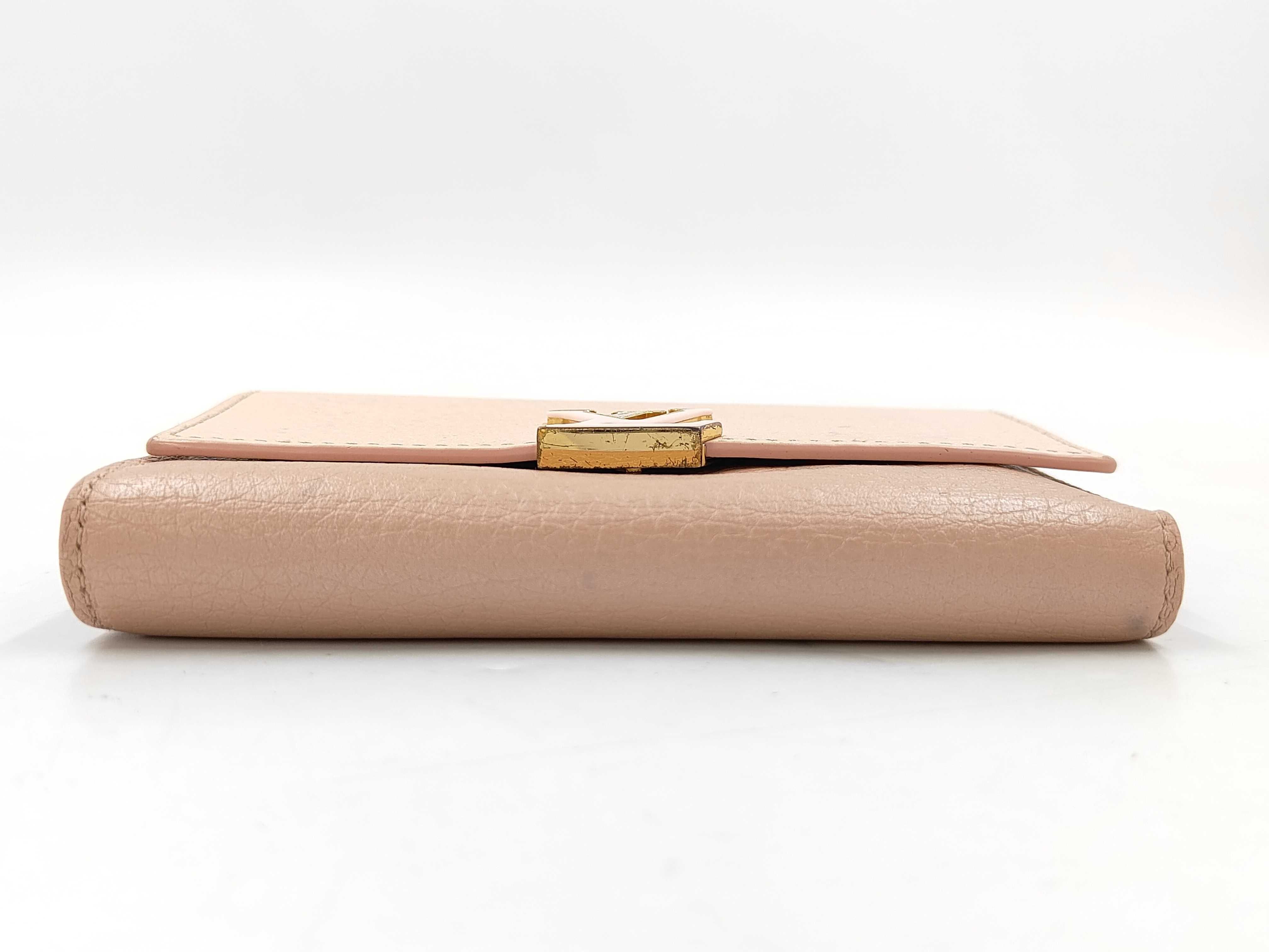 Capucines Compact Pink Wallet — view 8