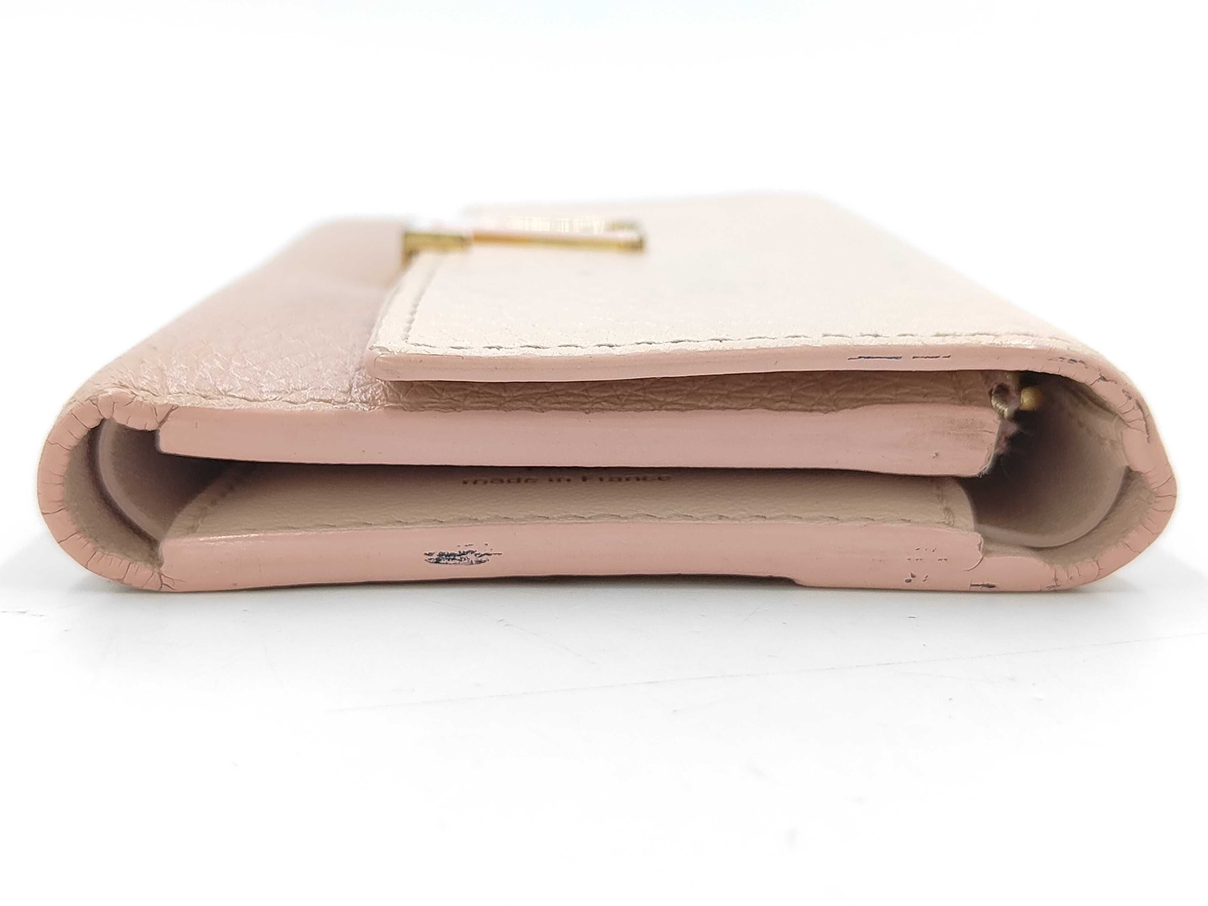 Capucines Compact Pink Wallet — view 9