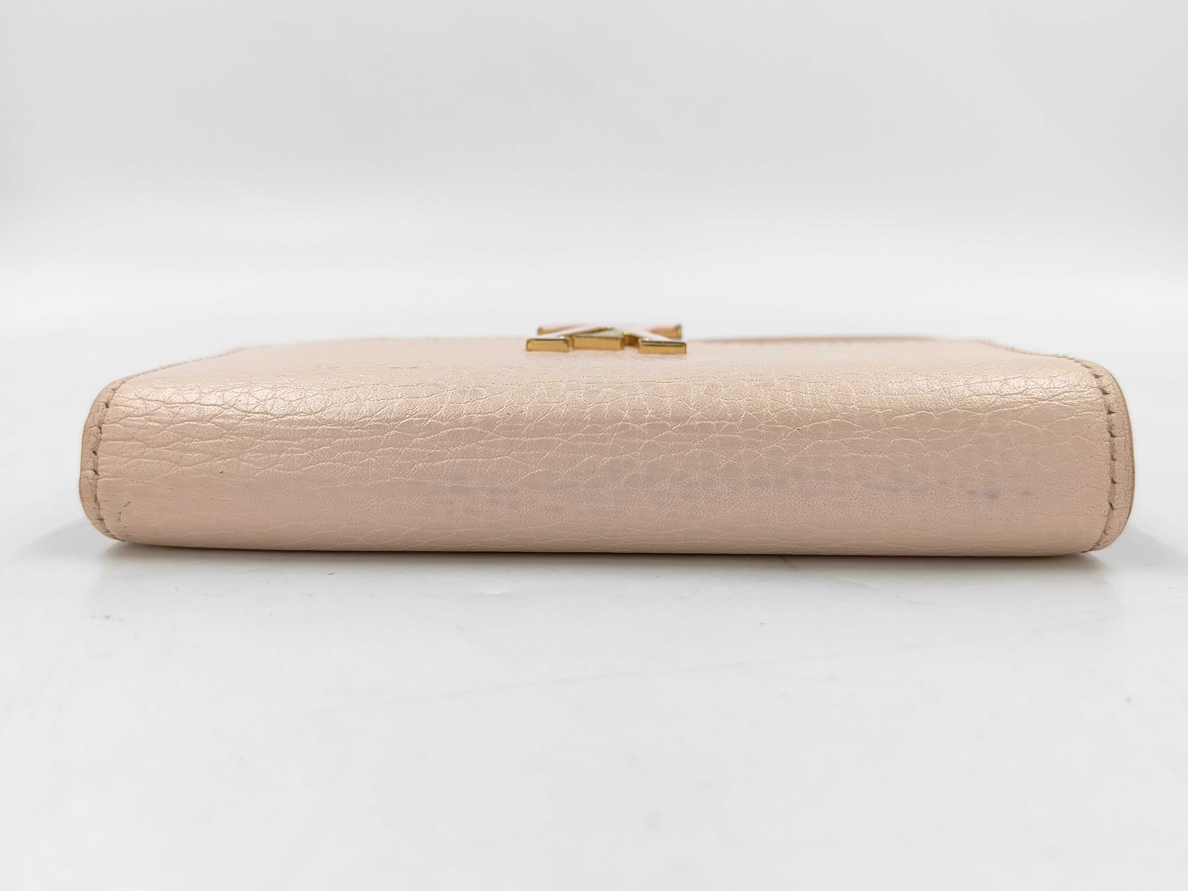 Capucines Compact Pink Wallet — view 10