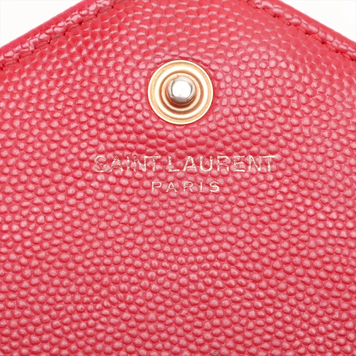 Cassandra 377828 Leather Chain Wallet Red — view 10
