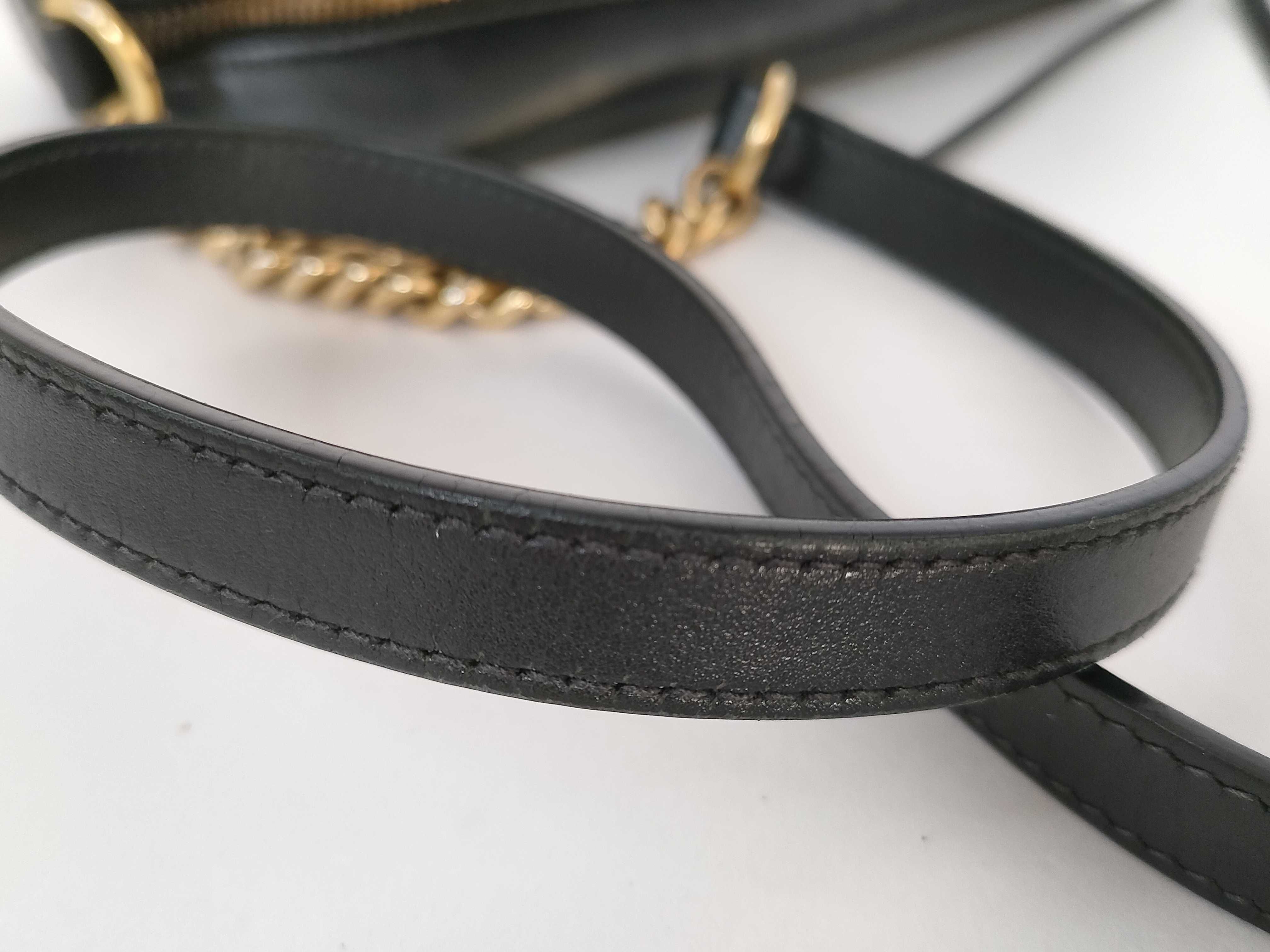 Marmont Quilted Shoulder Bag, Black — view 4
