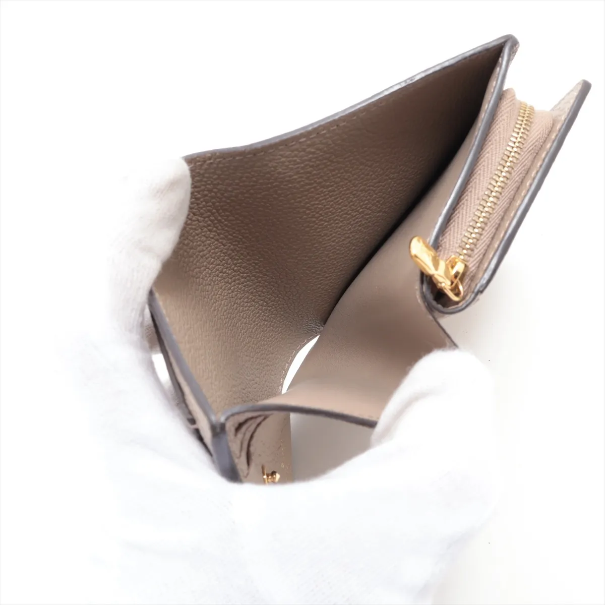 Empreinte Portefeuille Claire M80152 Tourterelle Compact Wallet — view 4
