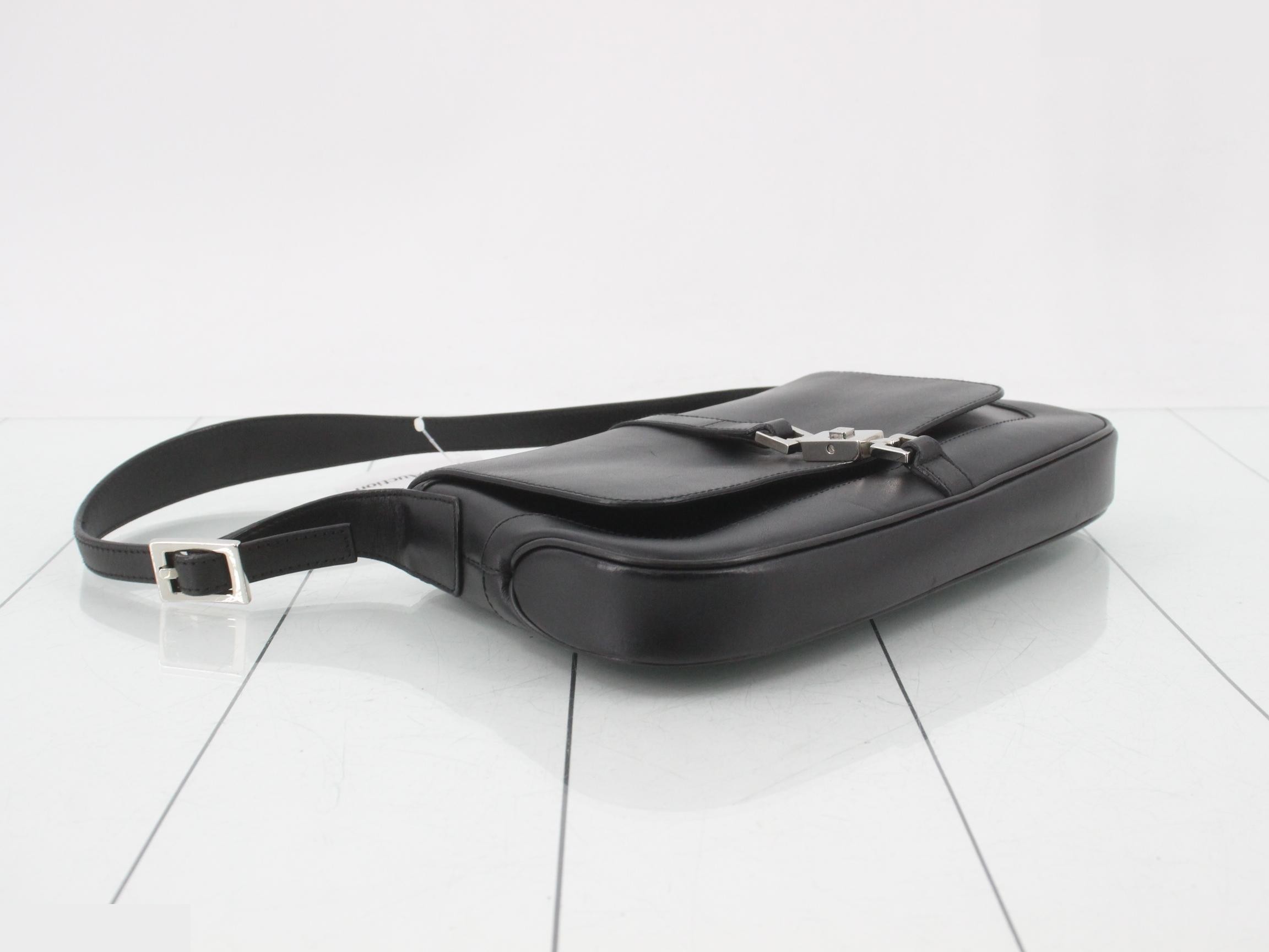 Jackie Leather Shoulder Bag — view 5