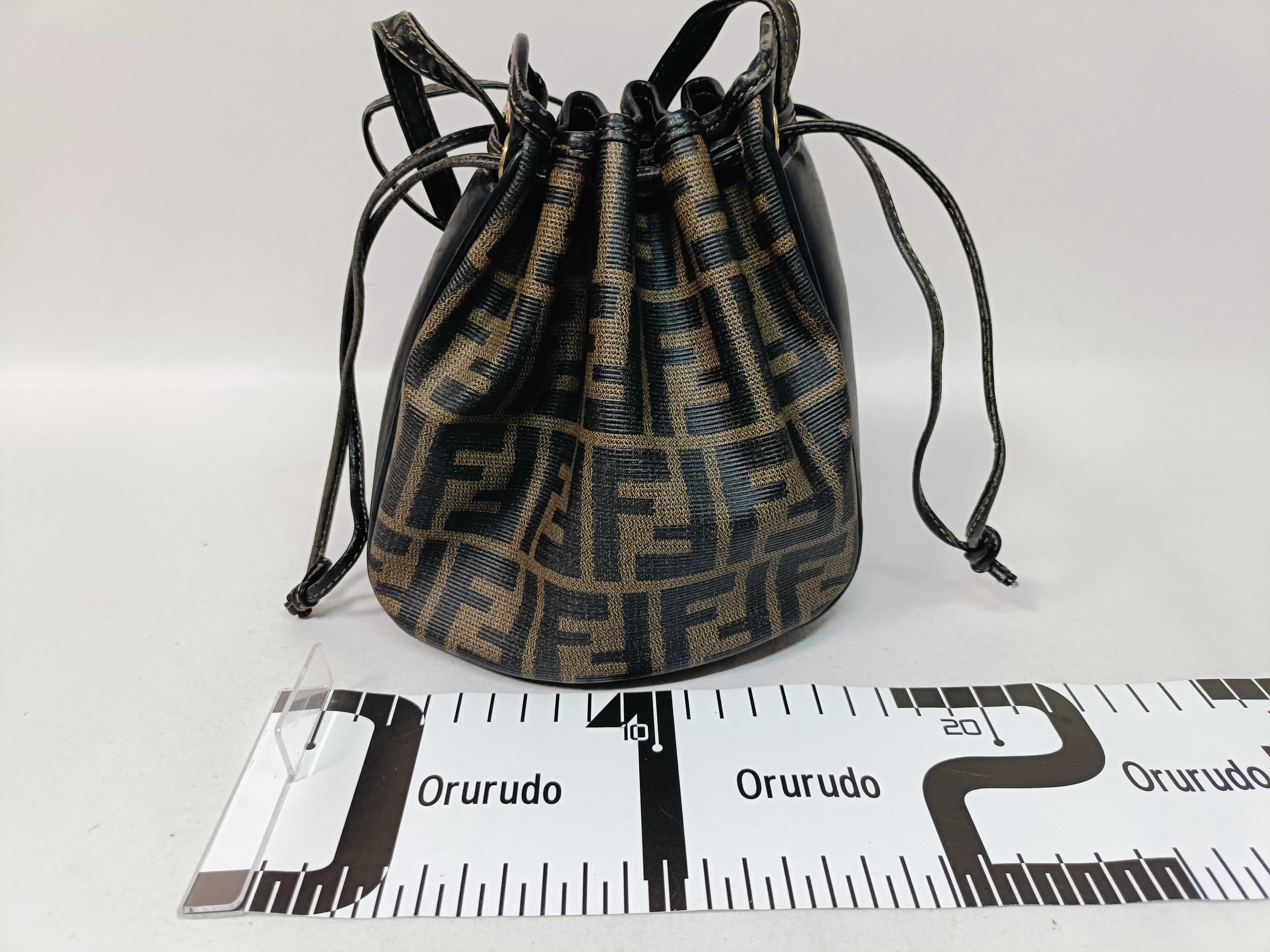 Zucca pattern drawstring bag, shoulder bag — view 2