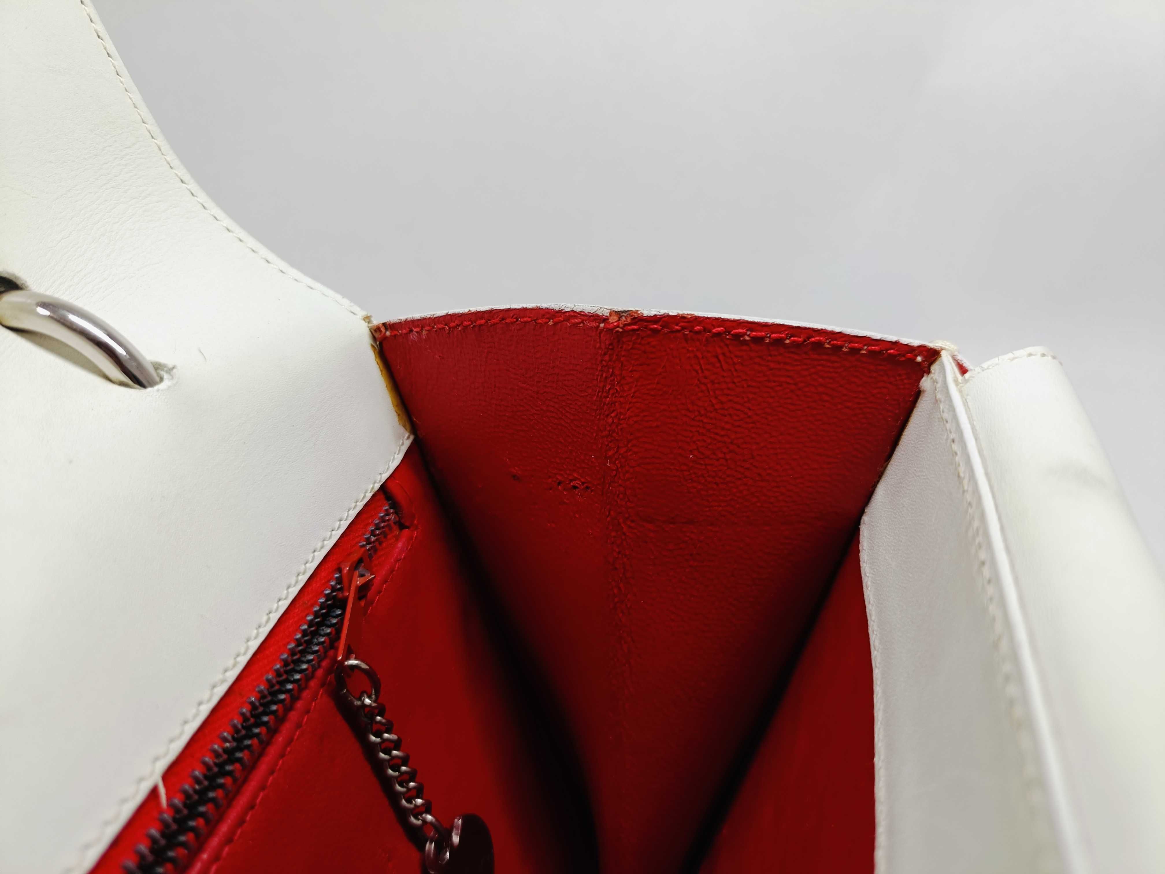 Gancini Handbag, White Handbag — view 13