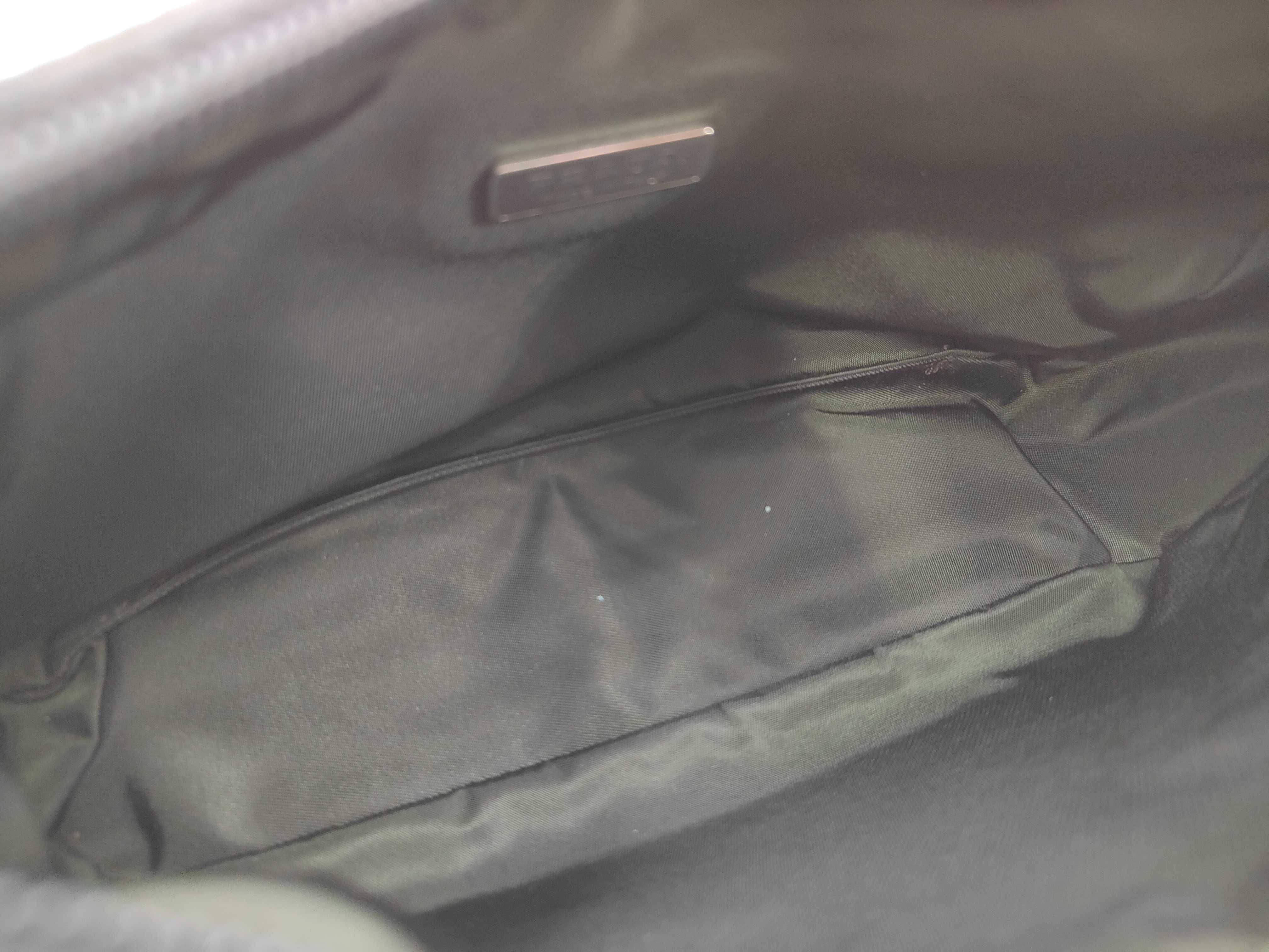 Nylon Triangle Logo Mini Handbag — view 9